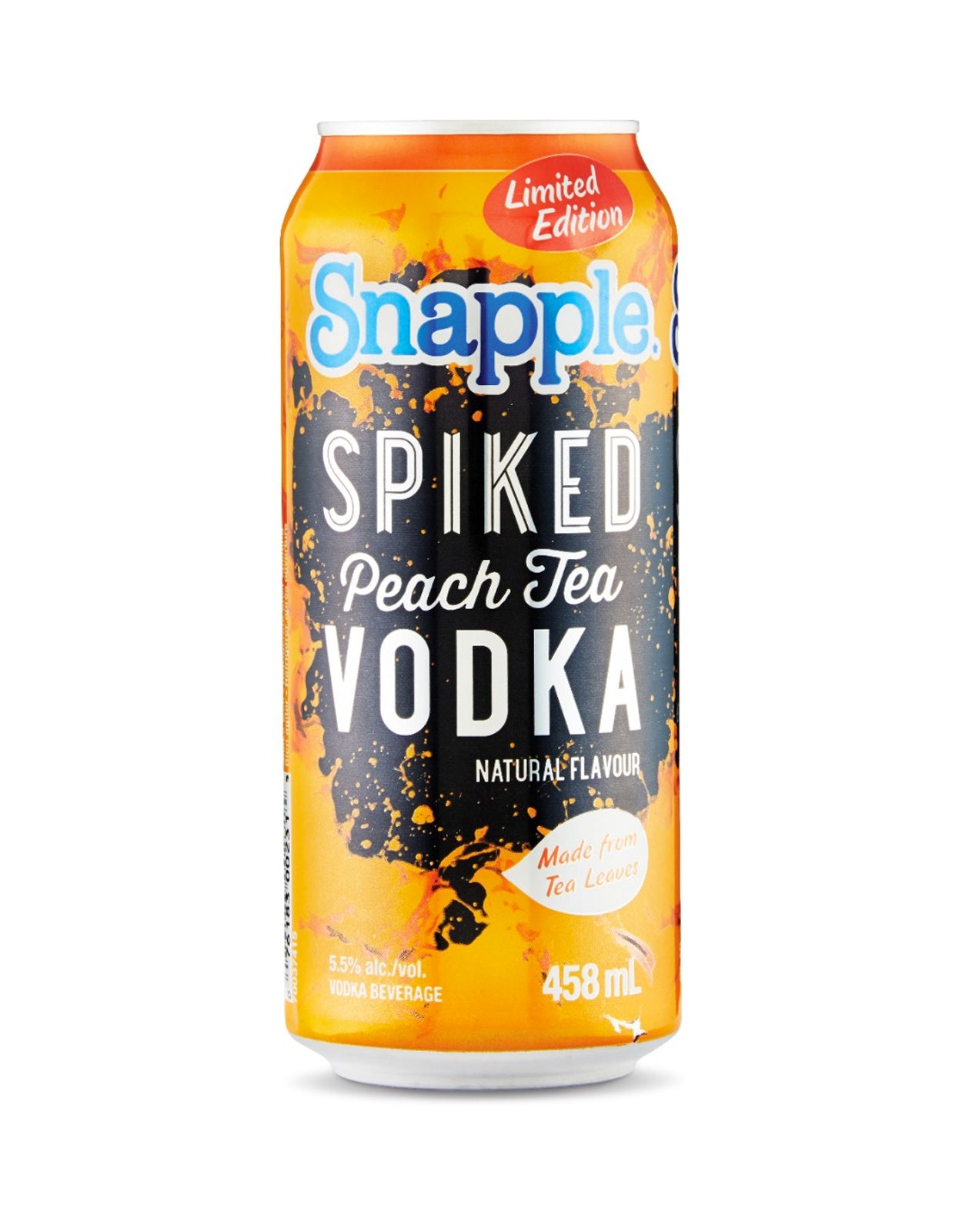 Snapple Spiked Peach Tea Vodka 458 ml - 24 Cans