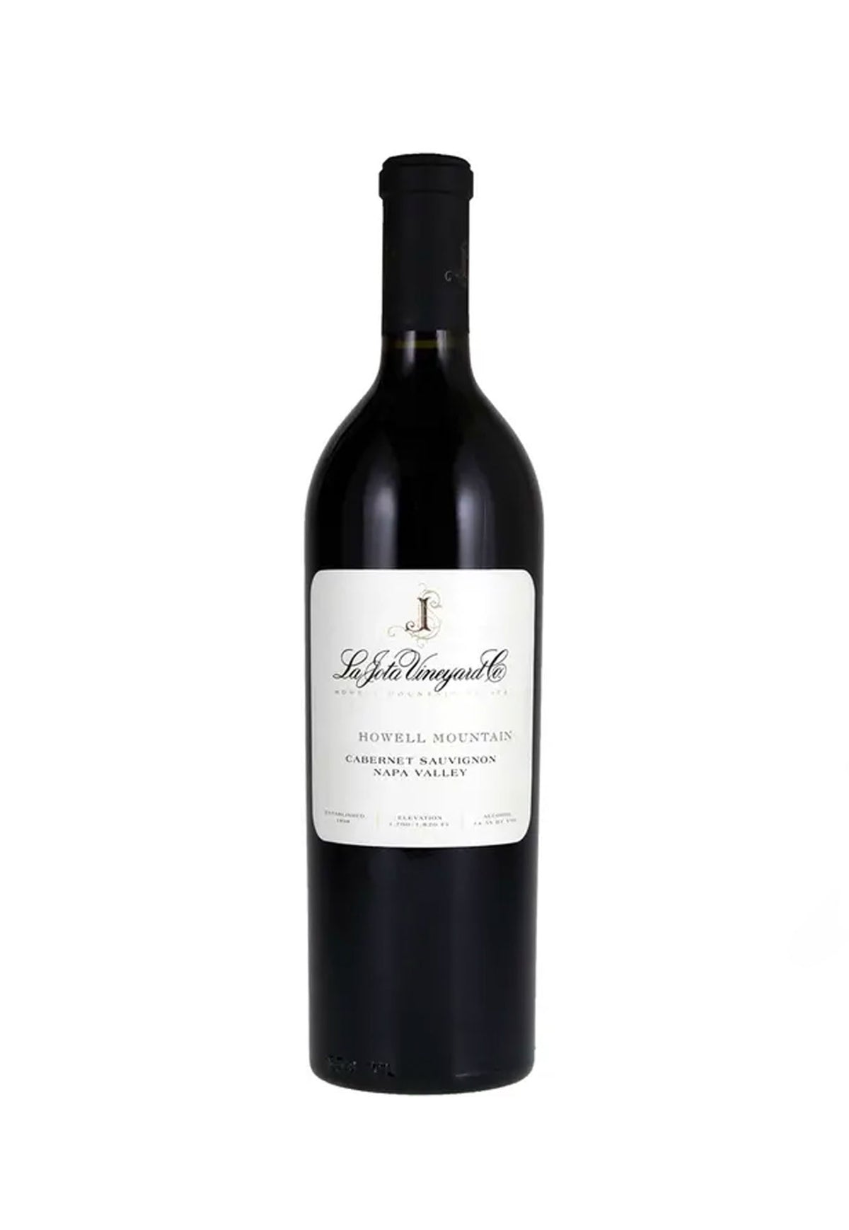 La Jota Cabernet Sauvignon Howell Mountain 2019 - ZYN THE WINE MARKET LTD.