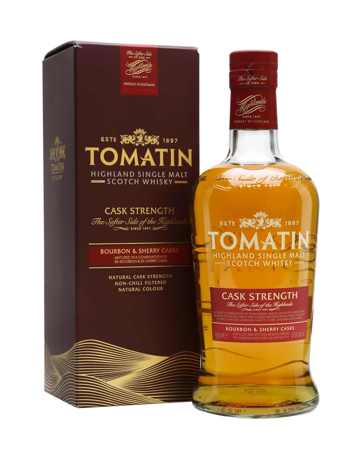 Tomatin Cask Strength 'Bourbon & Sherry Casks' - ZYN THE WINE MARKET LTD.