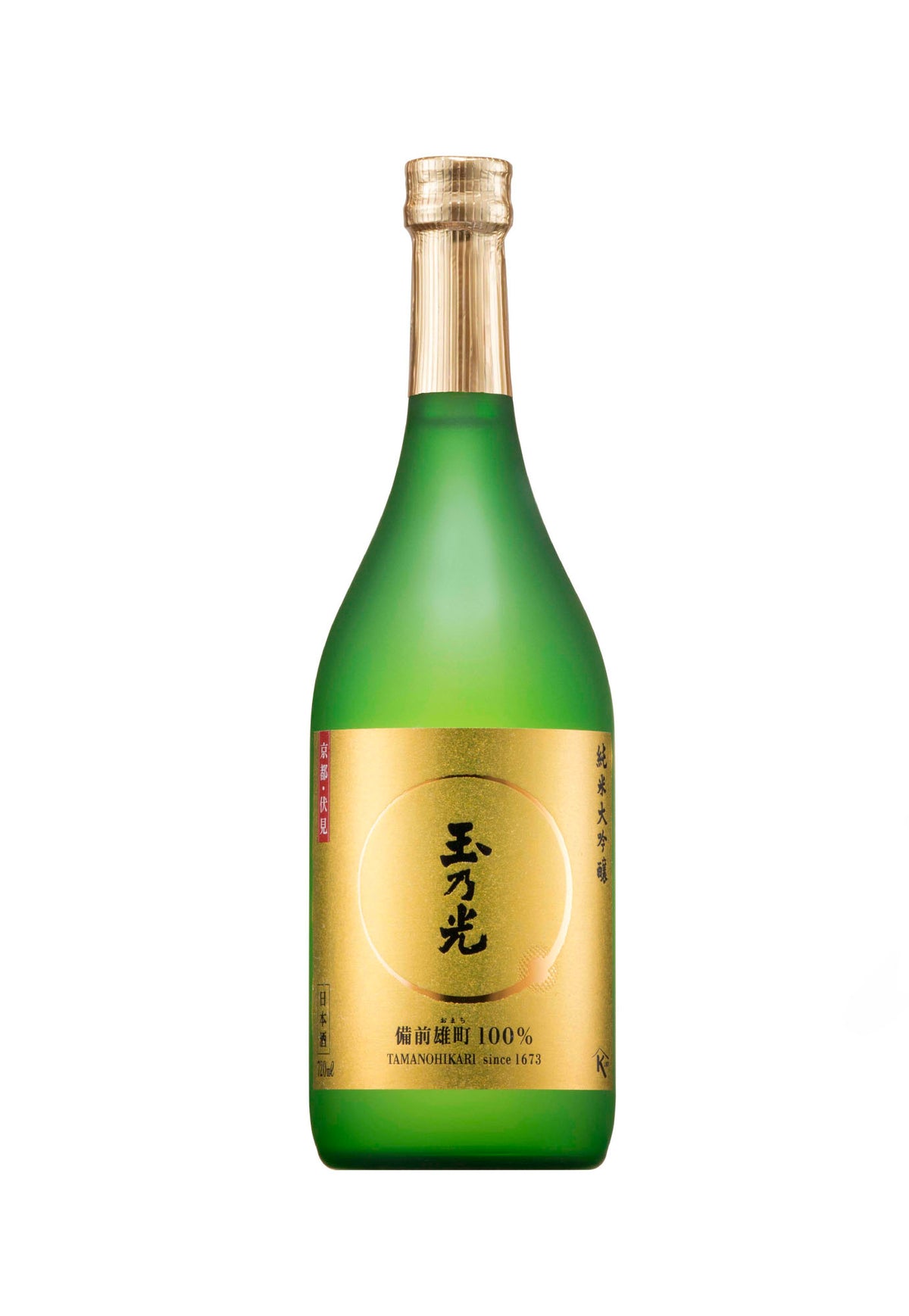 Tamanohikari Gold Omachi Junmai Daiginjo Sake - 720 ml - ZYN THE WINE MARKET LTD.