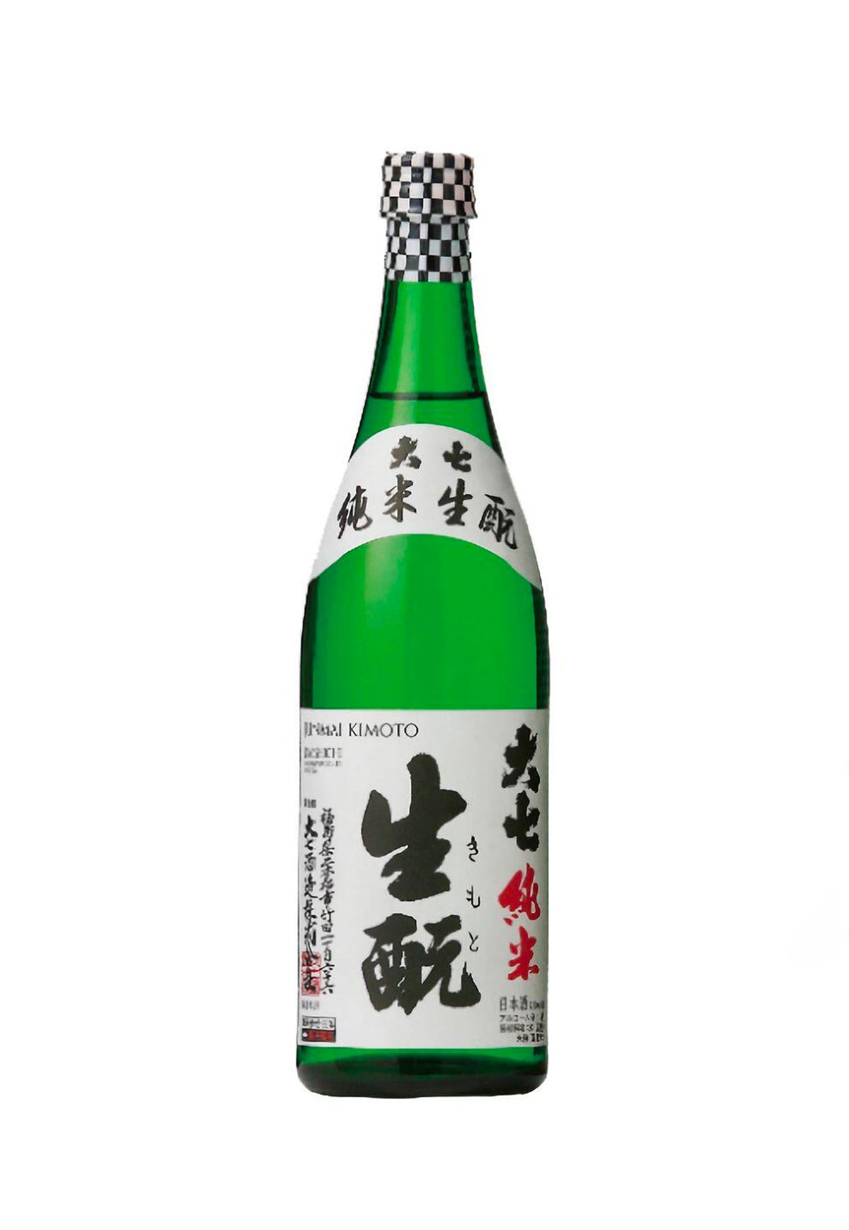 Dai Shichi Kimoto Classic Junmai Sake - 720 ml - ZYN THE WINE MARKET LTD.