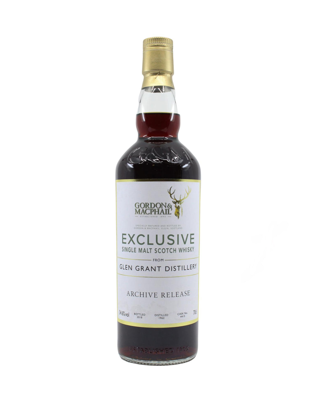 Gordon & MacPhail Glen Grant Single Malt 1962 'Archive Release' - ZYN THE WINE MARKET LTD.