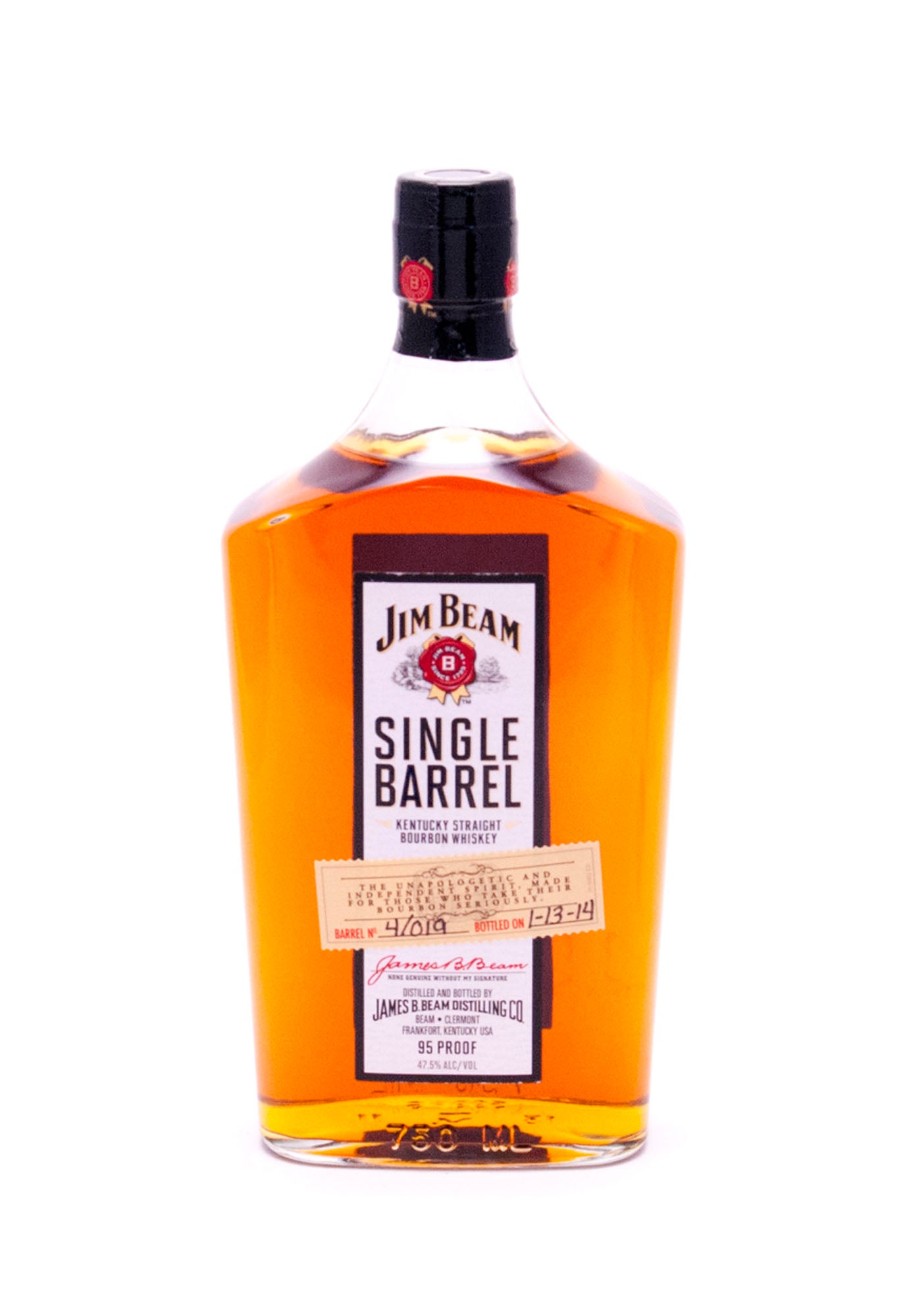 Jim Beam Single Barrel Kentucky Straight Whiskey