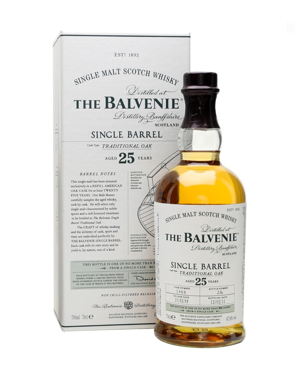 Balvenie 25 Year Old Single Barrel