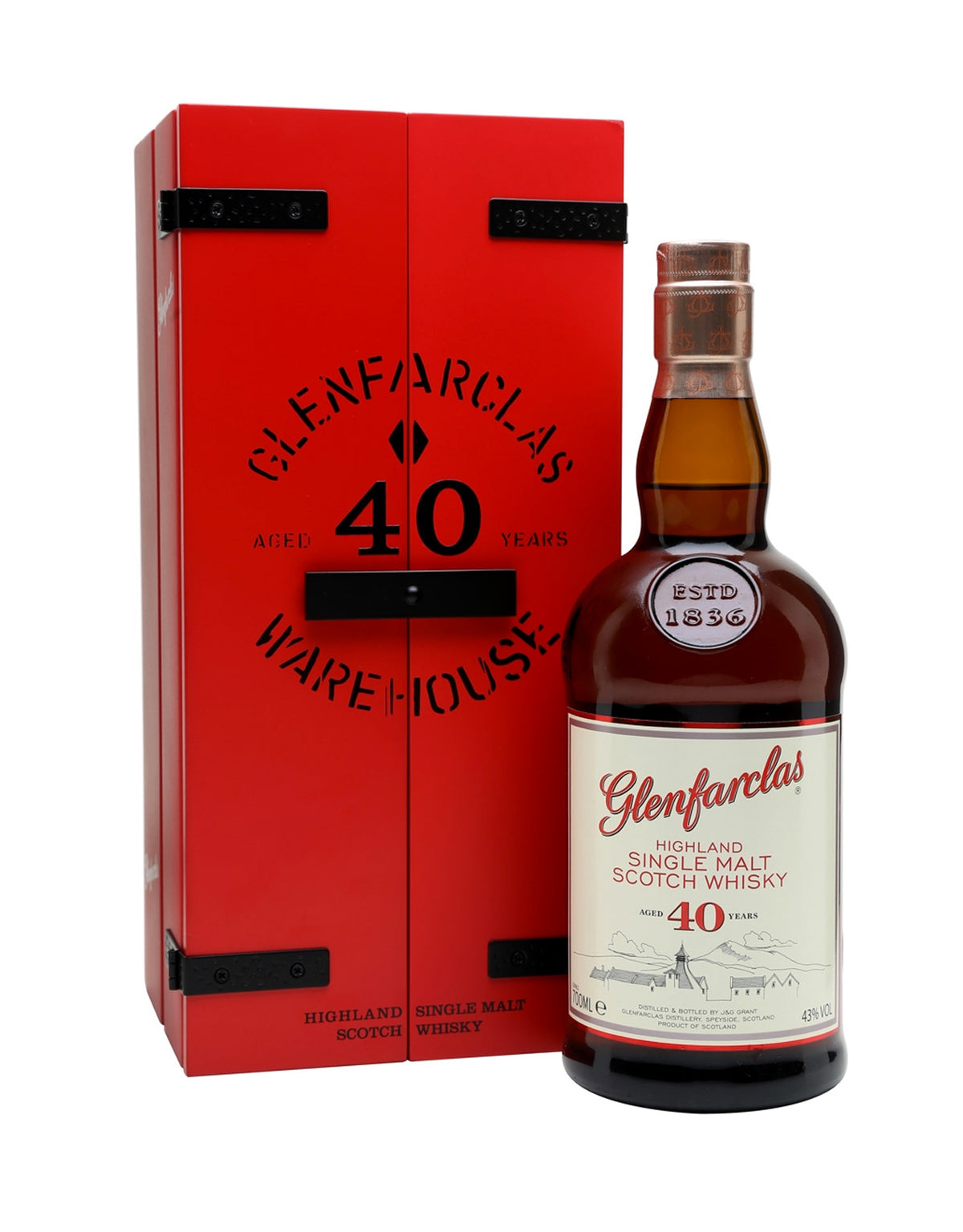 Glenfarclas 40 Year Old Single Malt - ZYN THE WINE MARKET LTD.