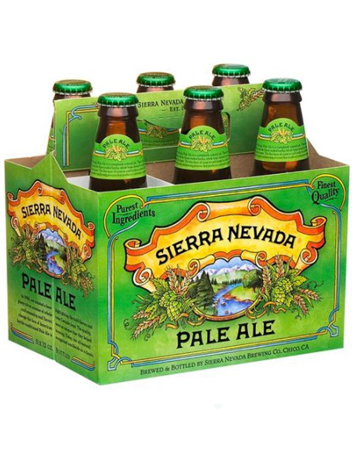 Sierra Nevada Pale Ale 355 ml - 6 Bottles - ZYN THE WINE MARKET LTD.