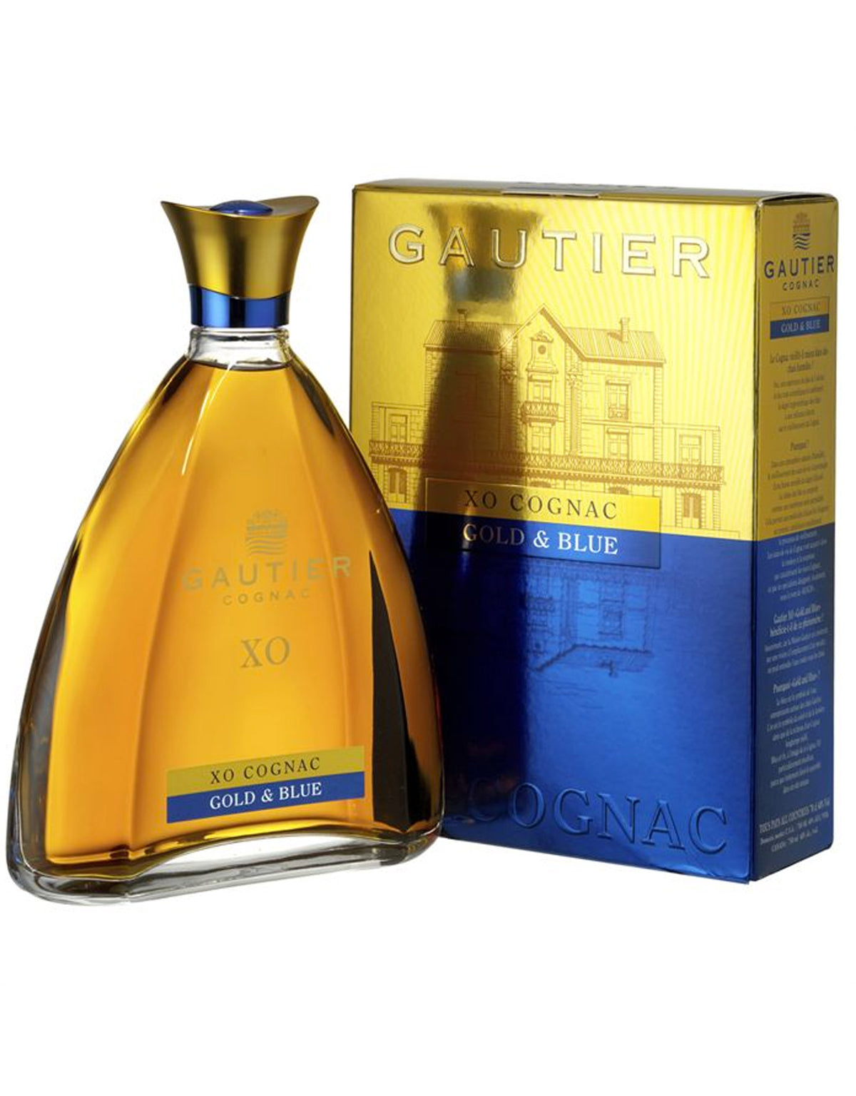 Gautier XO Gold & Blue Cognac - ZYN THE WINE MARKET LTD.
