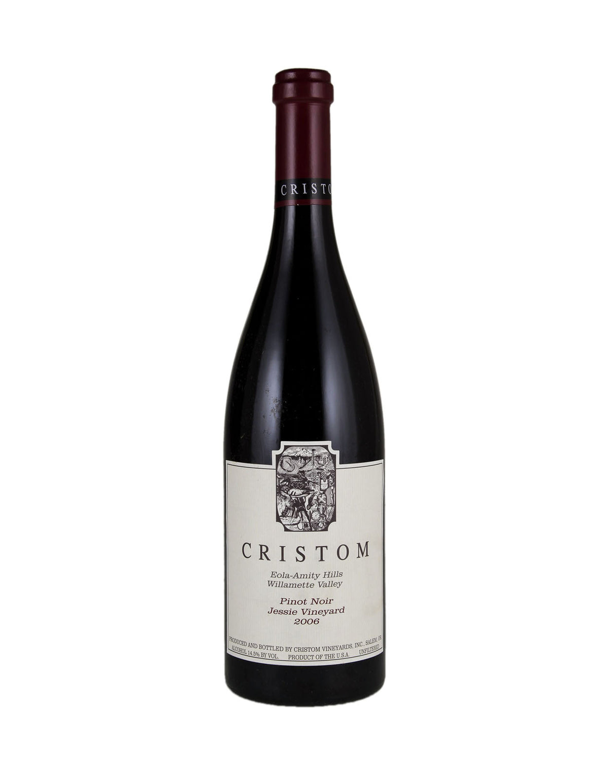 Cristom Pinot Noir Jessie Vineyard 2021 - ZYN THE WINE MARKET LTD.