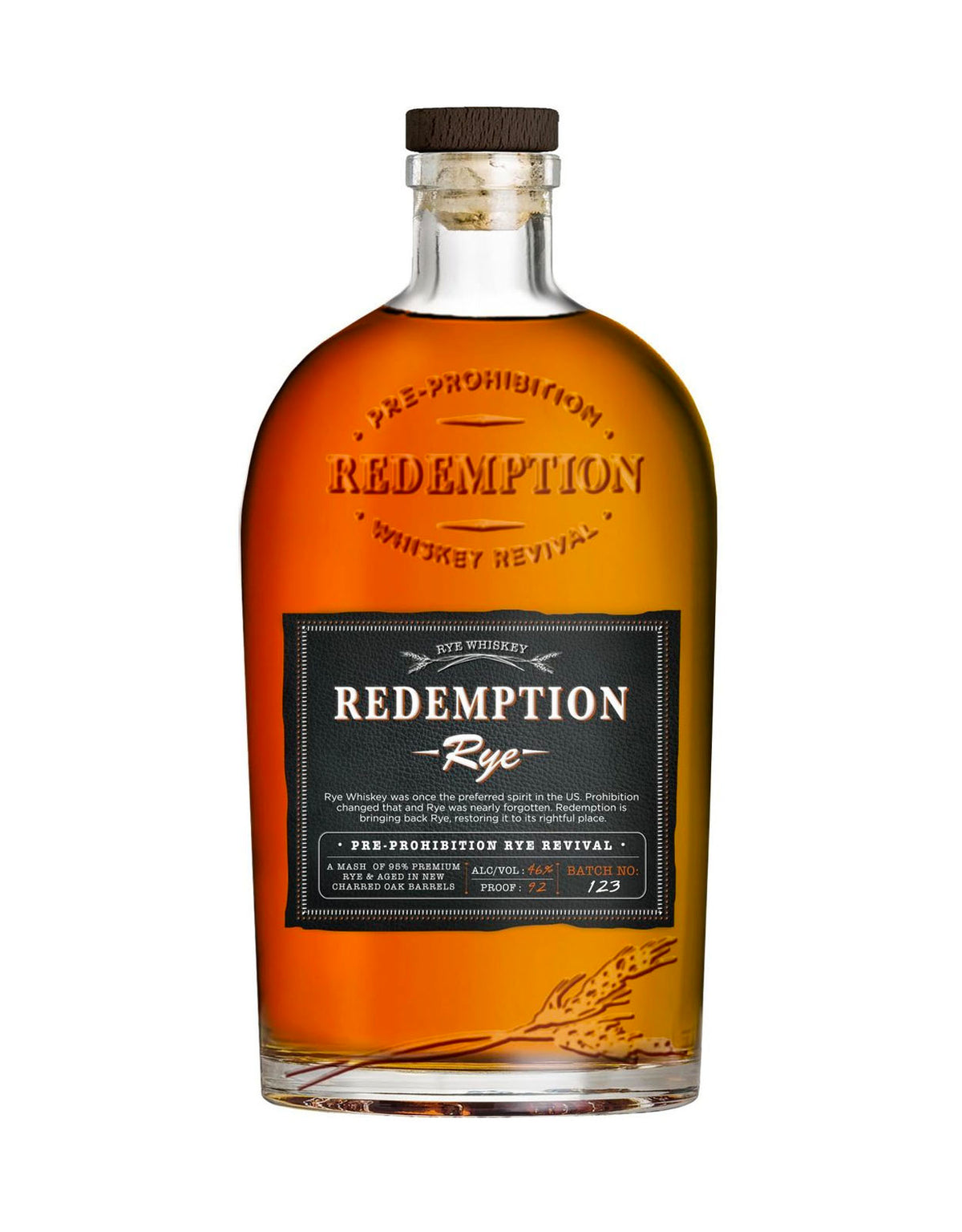 Redemption Rye Whisky - ZYN THE WINE MARKET LTD.