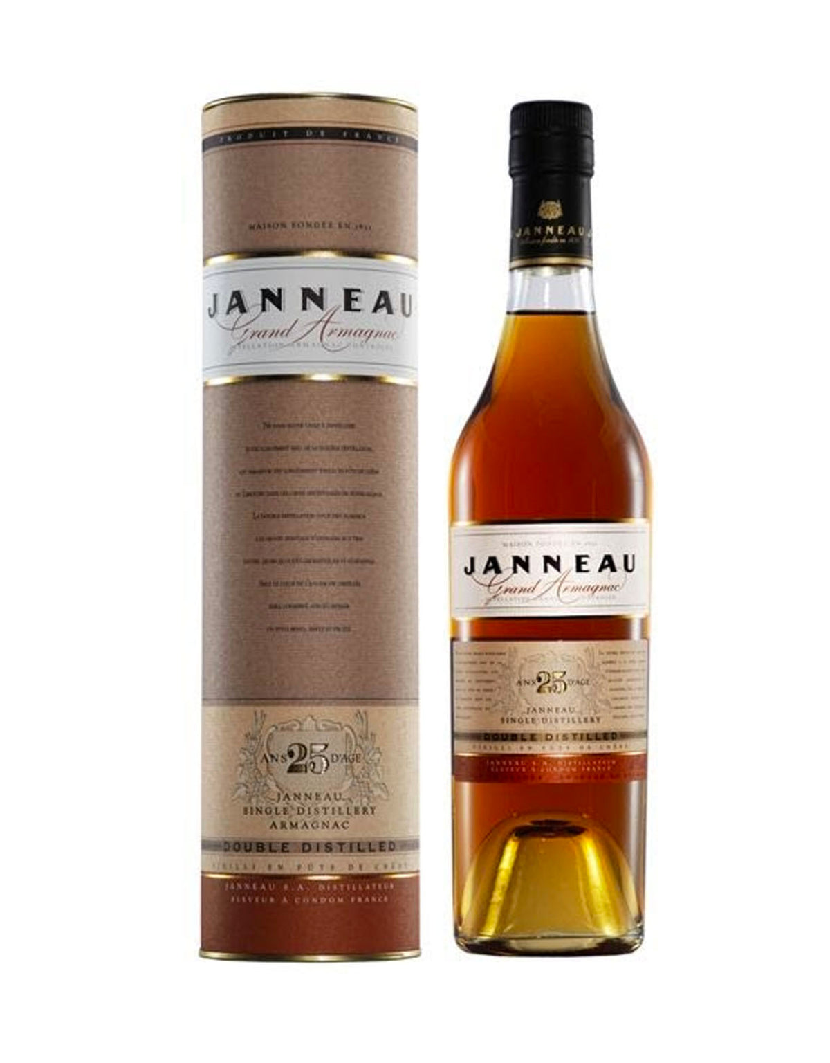 Janneau 25 Year Old Armagnac - ZYN THE WINE MARKET LTD.