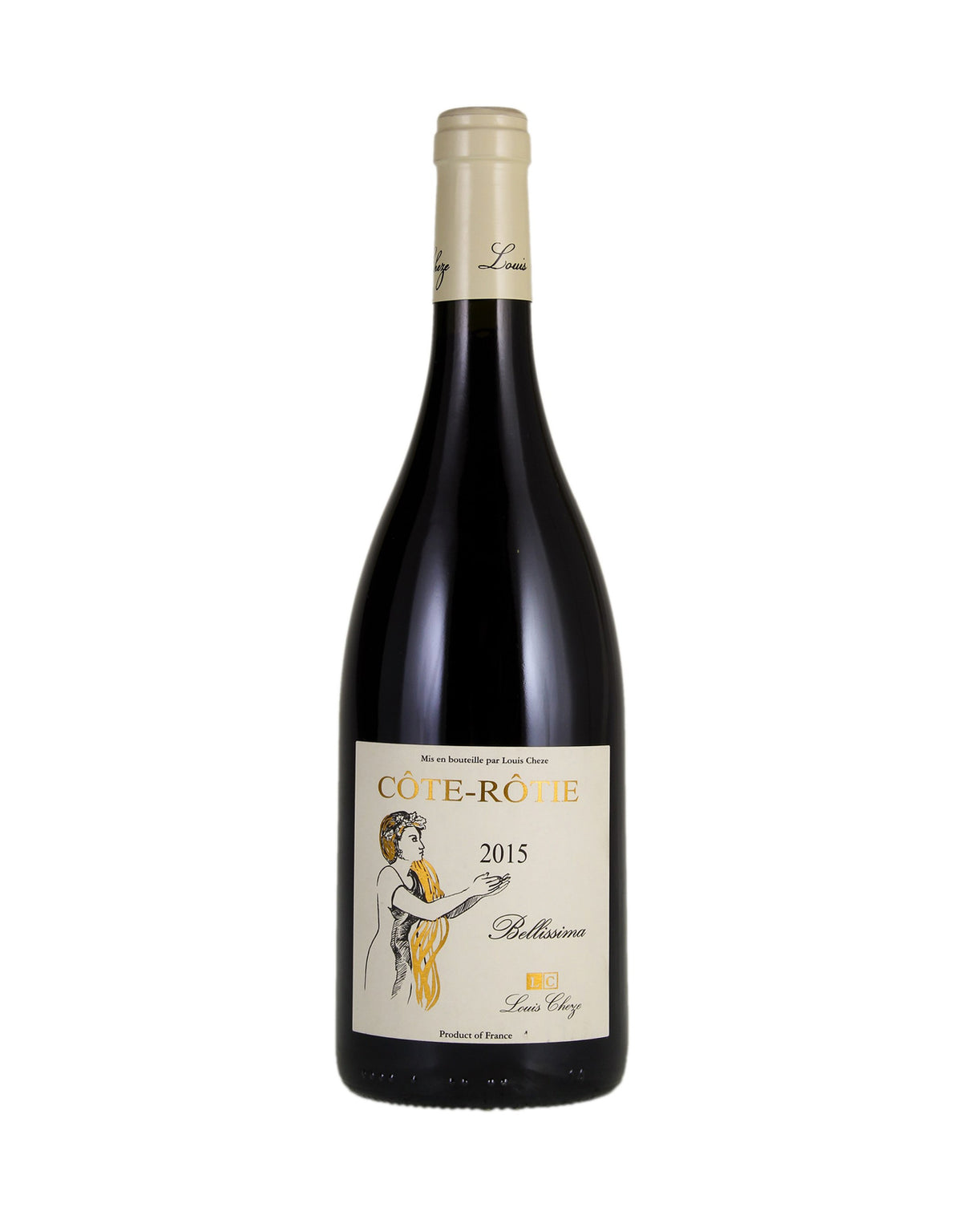 Louis Cheze Cote Rotie Bellissima 2015 - ZYN THE WINE MARKET LTD.