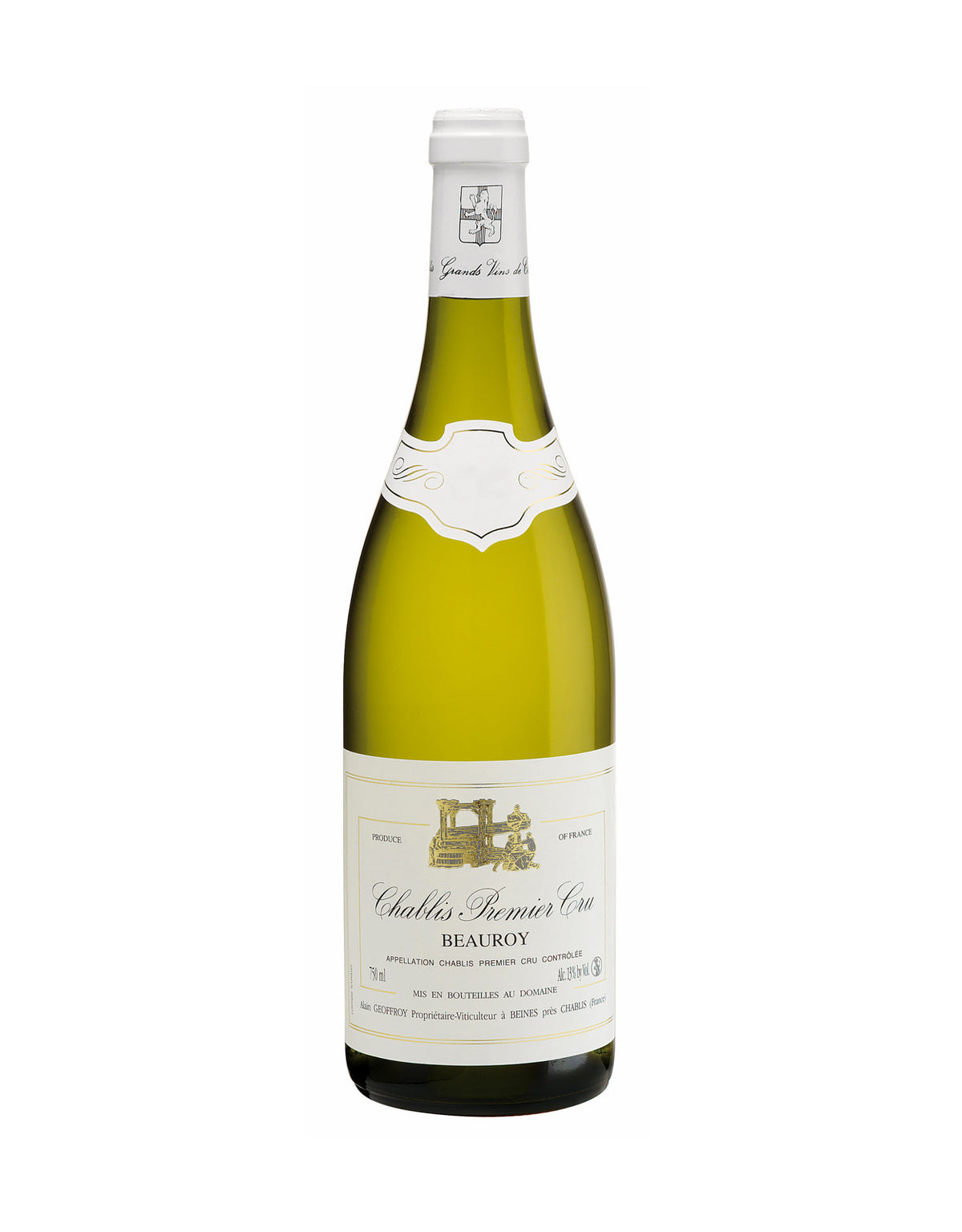 Alain Geoffroy Chablis 'Beauroy' Premier Cru 2022 - ZYN THE WINE MARKET LTD.