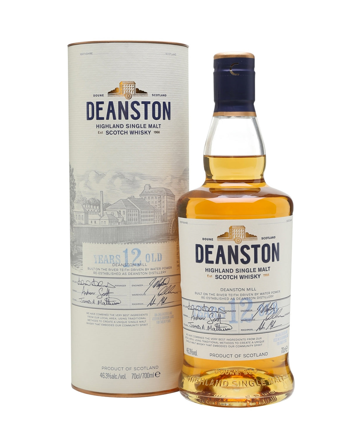 Deanston 12 Year Old - ZYN THE WINE MARKET LTD.