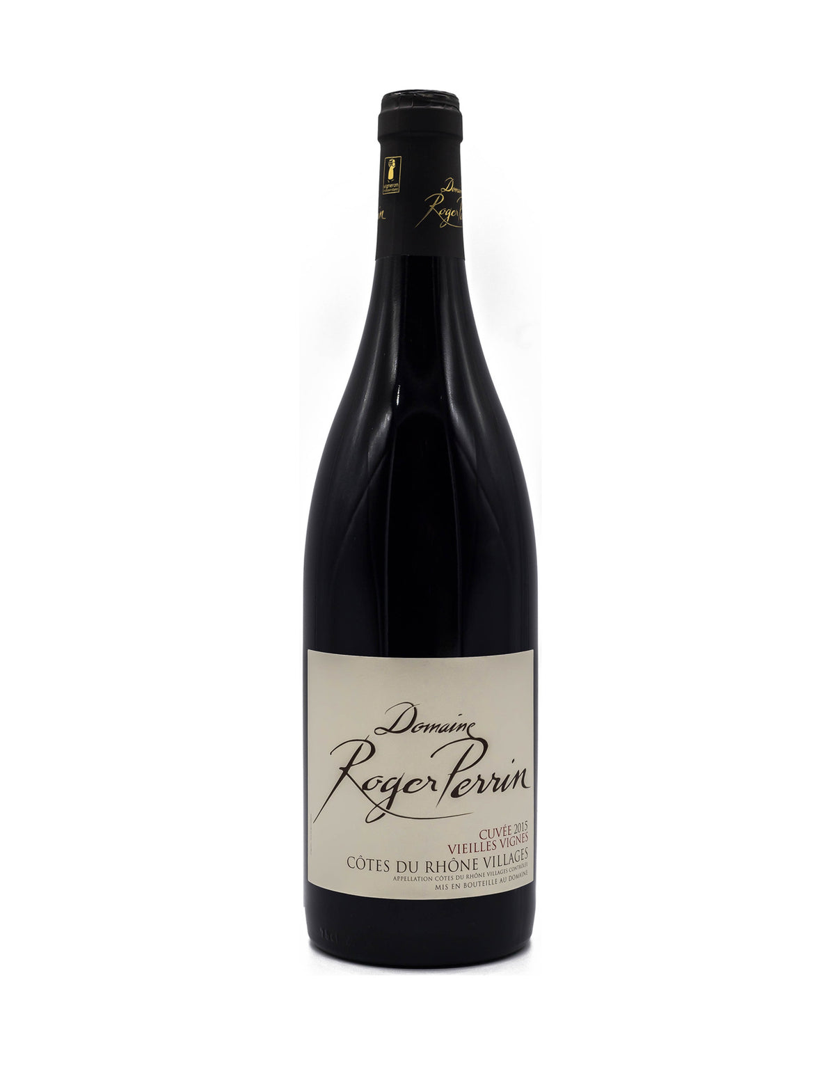 Roger Perrin Cotes du Rhone Villages Vieilles Vignes 2019 - ZYN THE WINE MARKET LTD.