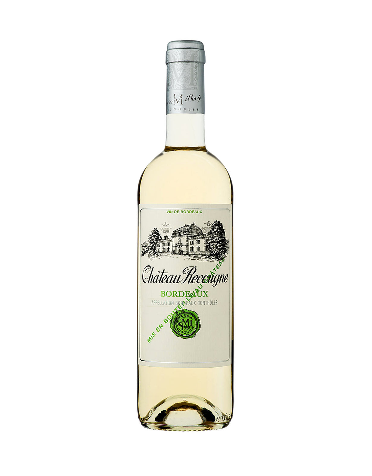 Chateau Recougne White Bordeaux 2020 - ZYN THE WINE MARKET LTD.
