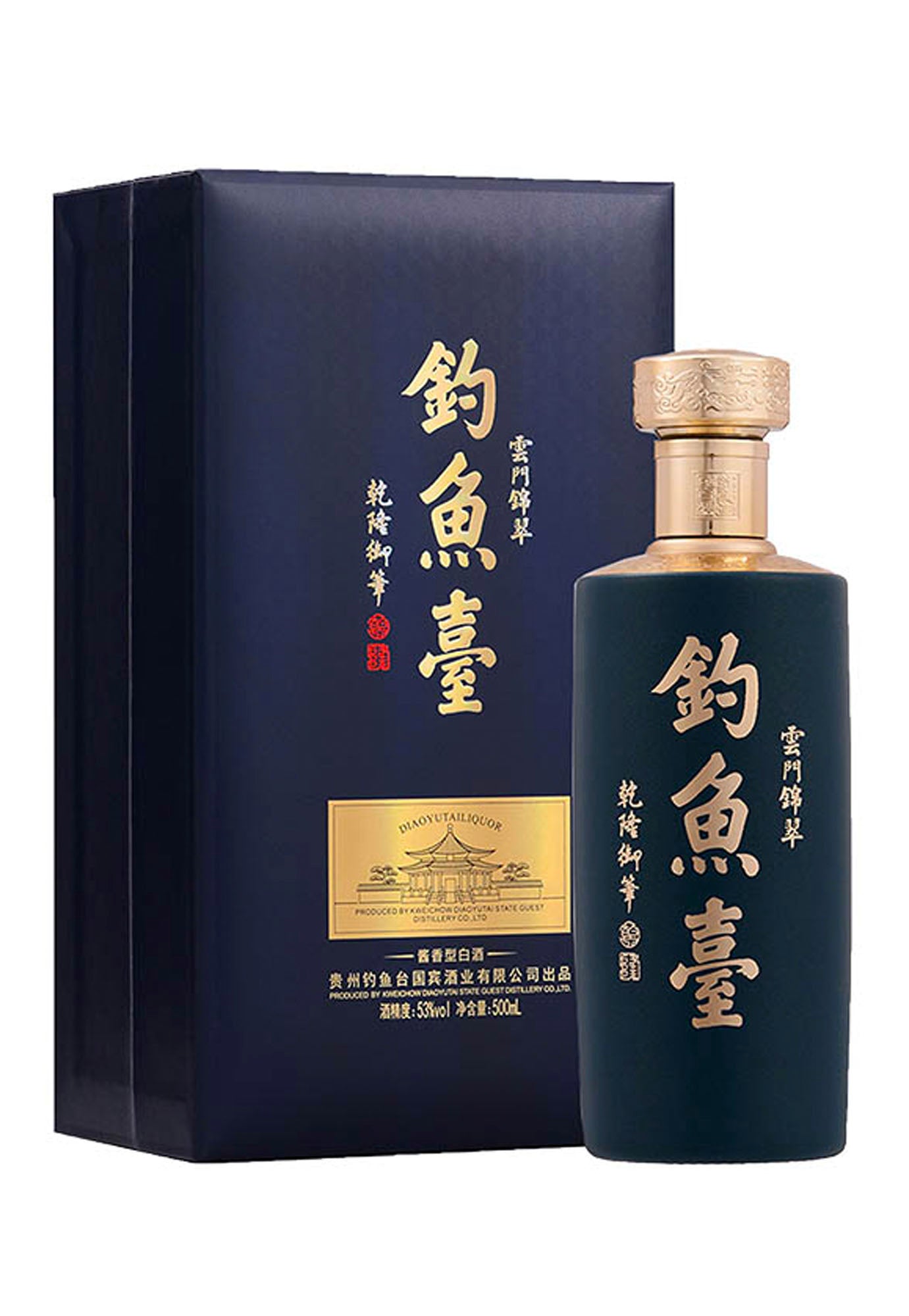 DiaoYuTai Yun Men Jin Cui Baijiu - 500 ml