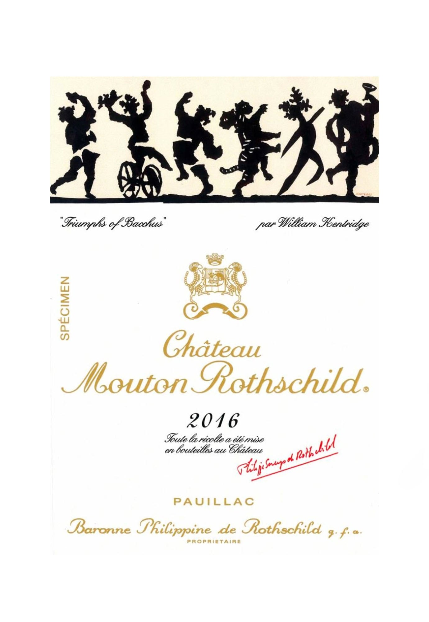 Château Mouton Rothschild 2016 - Château Mouton Rothschild