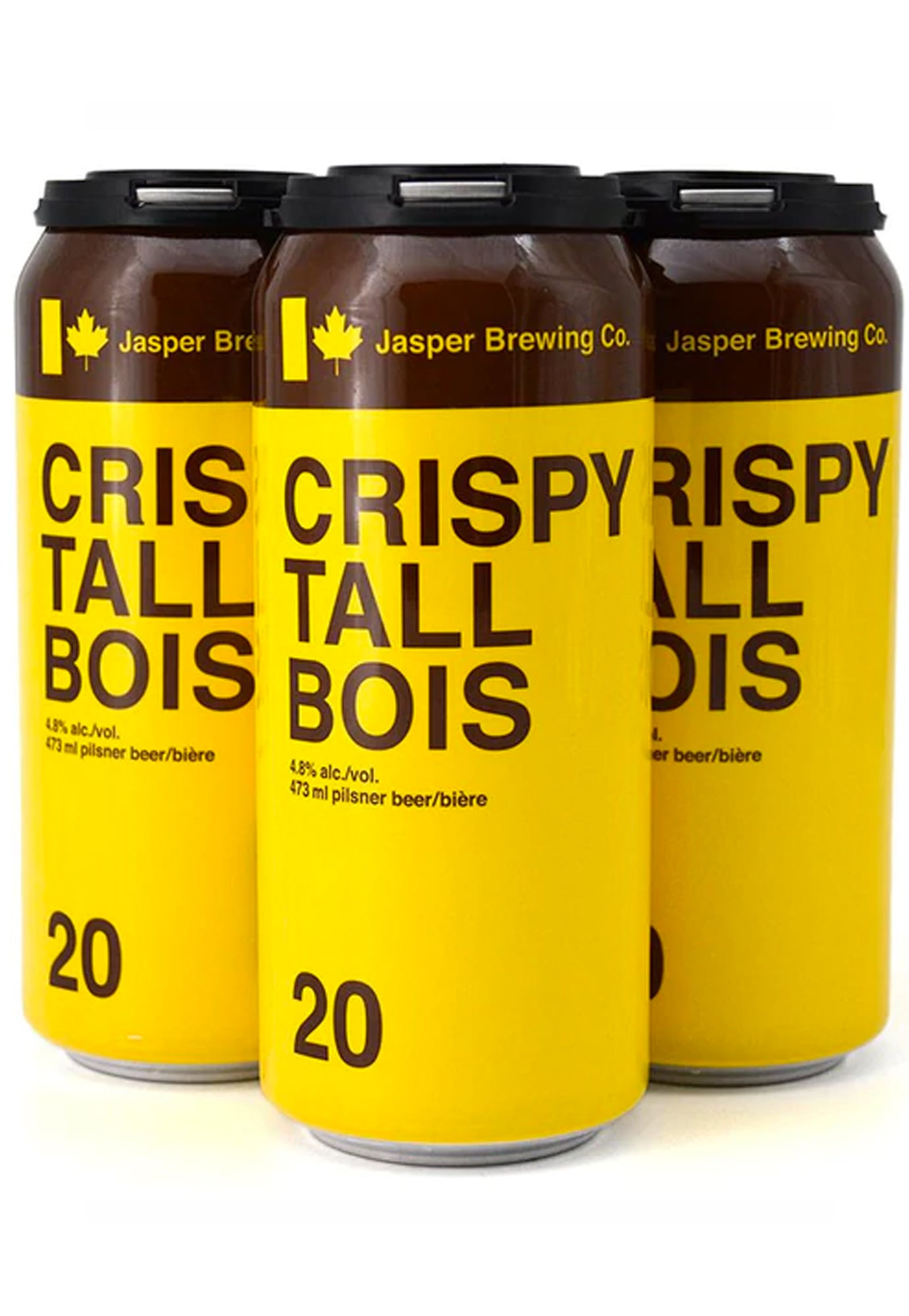 Jasper Crispy Tall Bois Pilsner 473 ml - 4 Cans