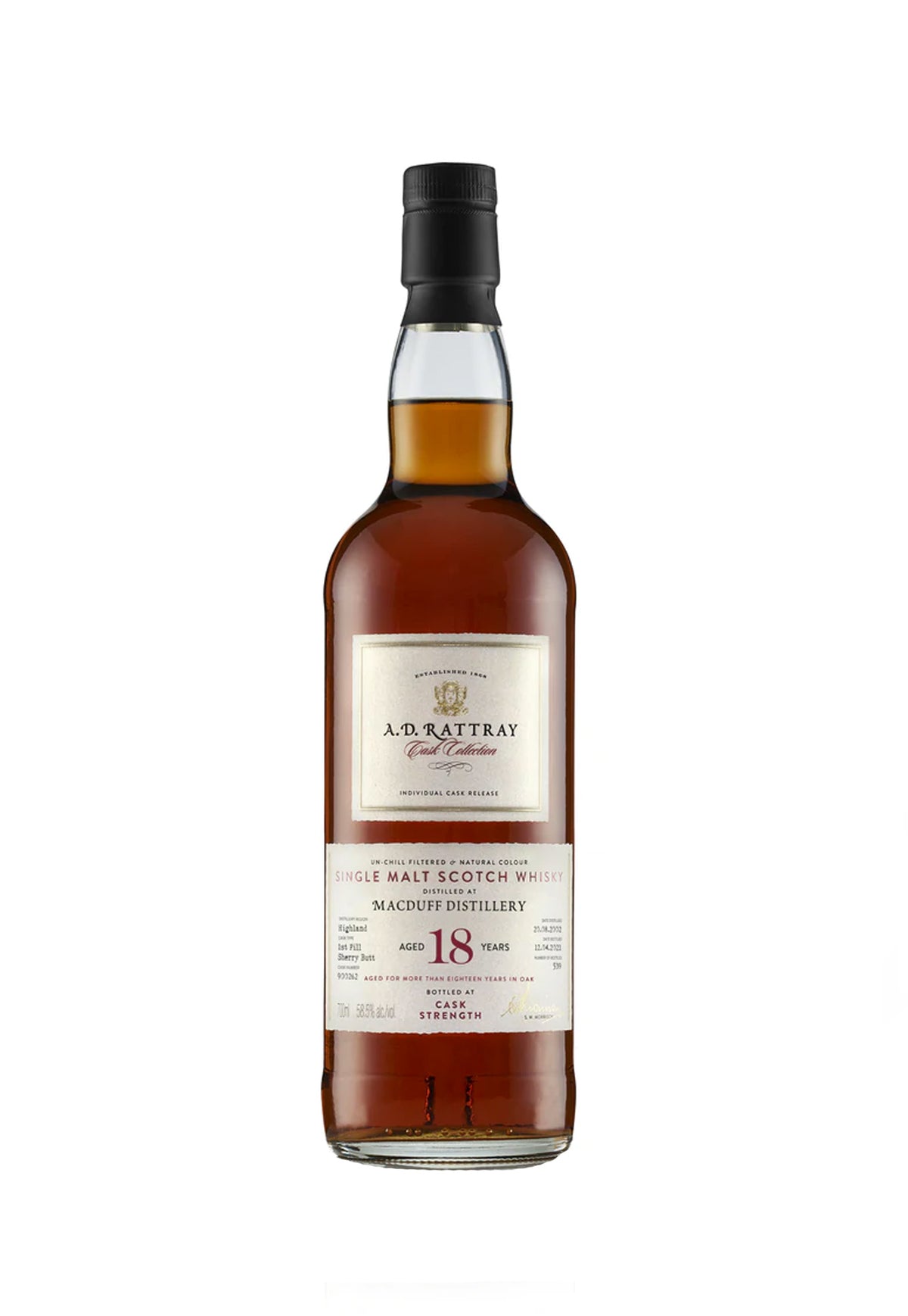 A.D. Rattray Macduff 18 Year Old 2002 - ZYN THE WINE MARKET LTD.