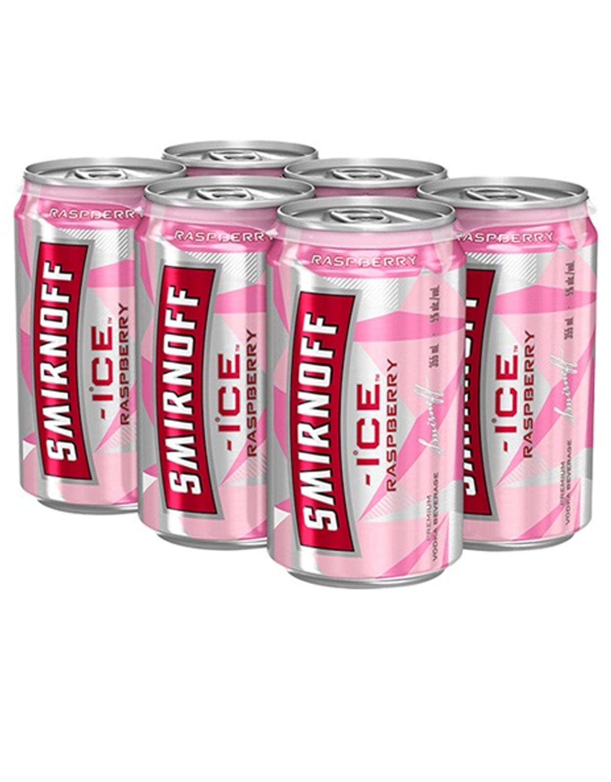 Smirnoff Ice Raspberry 355 ml - 24 Cans