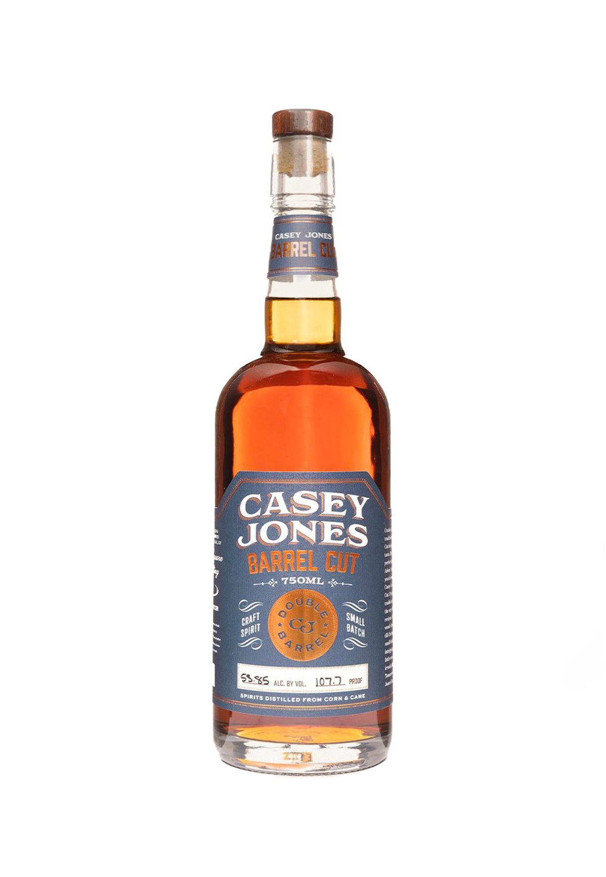 Casey Jones Barrel Cut Double Barrel 53.85% - ZYN THE WINE MARKET LTD.