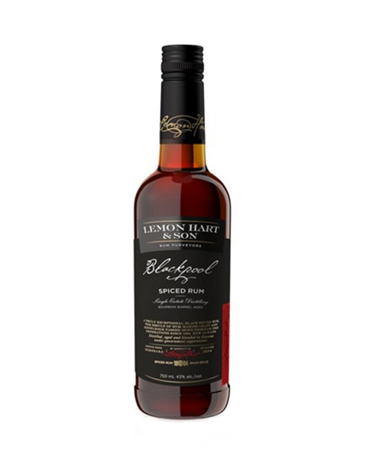Lemon Hart Blackpool Spiced Rum - ZYN THE WINE MARKET LTD.