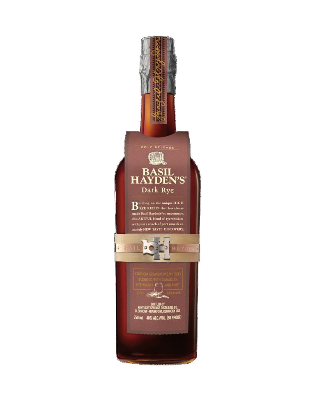 Basil Hayden's Dark Rye - ZYN THE WINE MARKET LTD.