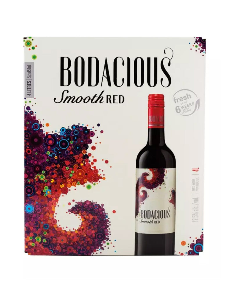 Buy Bodacious Smooth Red (NV) - 4 Litre Box | ZYN.ca - ZYN THE