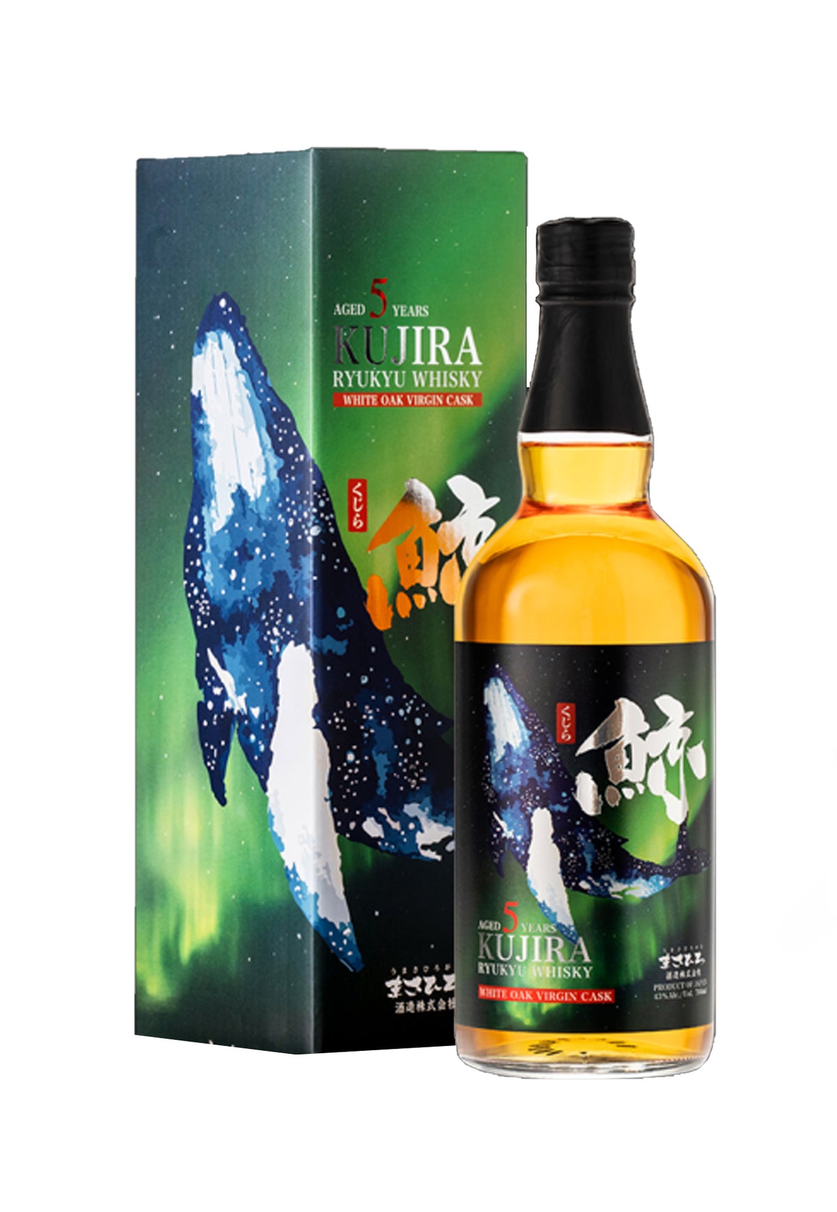 Kujira 5 Year Old Single Grain Whisky - ZYN THE WINE MARKET LTD.