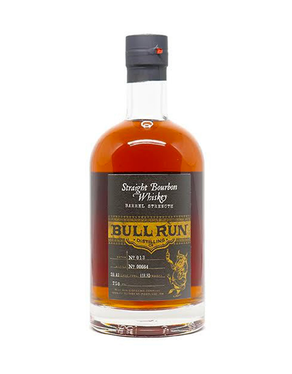 Bull Run Straight Bourbon Barrel Strength - ZYN THE WINE MARKET LTD.