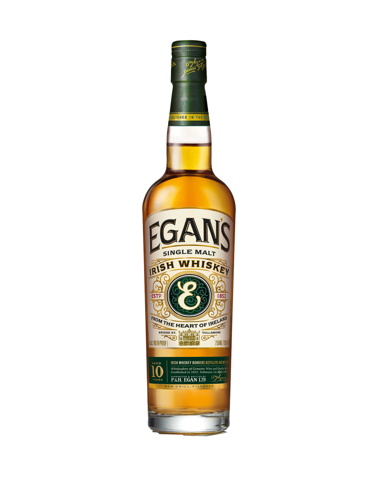 Egan's 10 Year Old Single Malt Irish Whisky - ZYN THE WINE MARKET LTD.