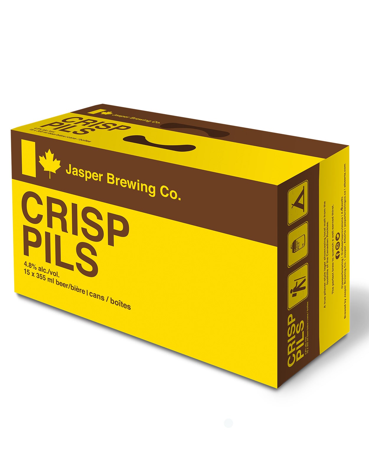 Jasper Brewing Crisp Pils 355 ml - 15 Cans