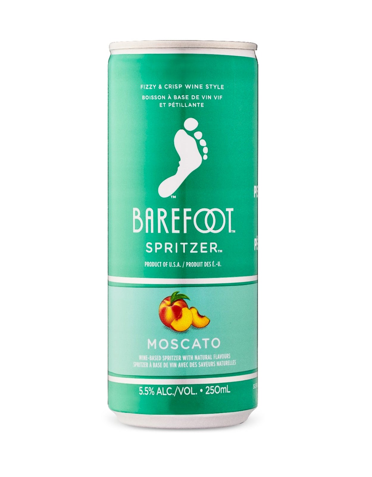 Barefoot Moscato Spritzer 250 ml - 24 Cans