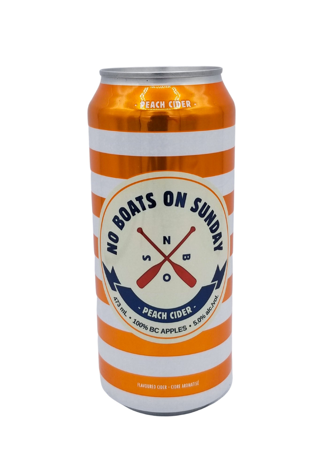 No Boats On Sunday Peach Cider 473 ml - 4 Cans