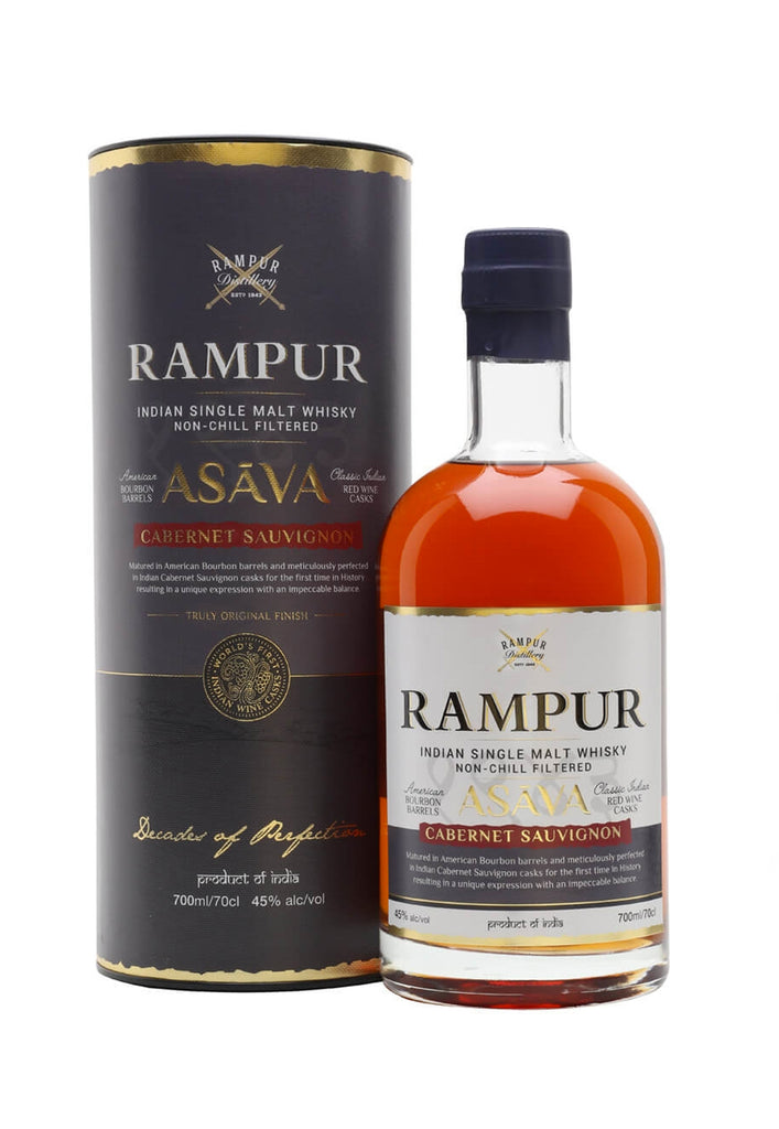 RAMPUR ASAVA カベルネ・ソーヴィニヨン カスク Buy Rampur Asava Indian Single Malt Whisky | ZYN.ca - ZYN THE WINE