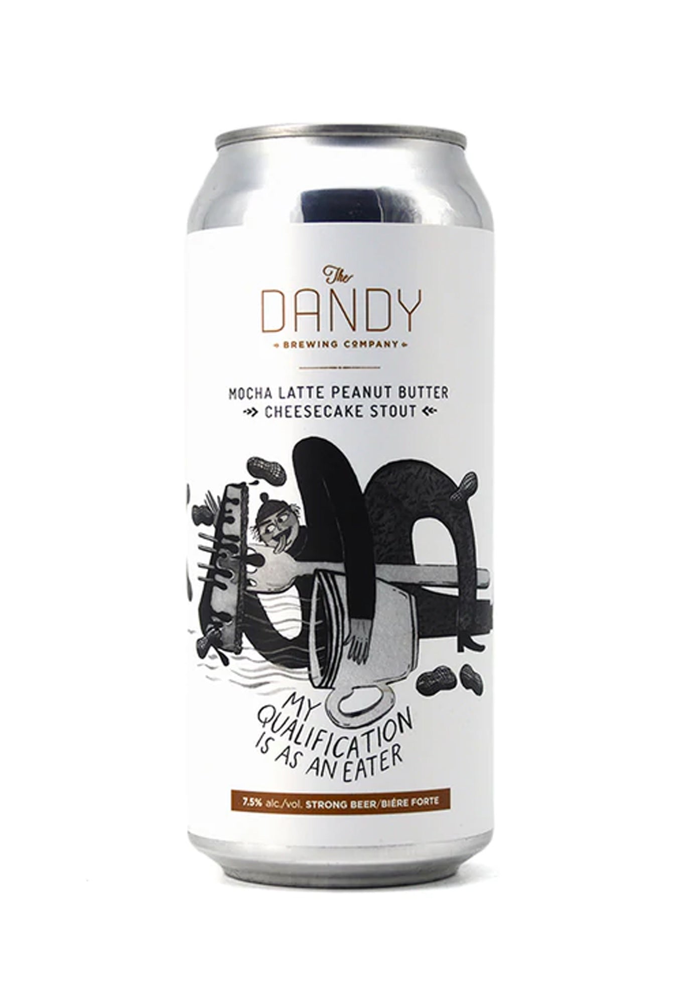 Dandy My Qualification Is As an Eater Cheesecake Stout 473 ml - 4 Cans