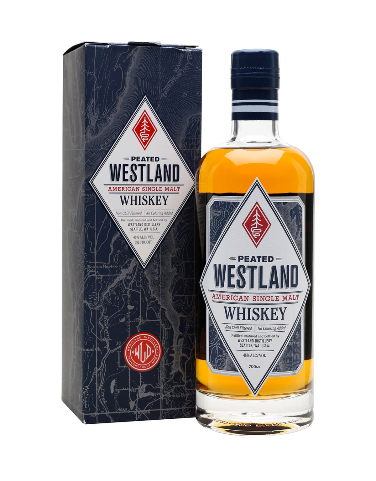 Westland American Single Malt Peated Whiskey - ZYN THE WINE MARKET LTD.