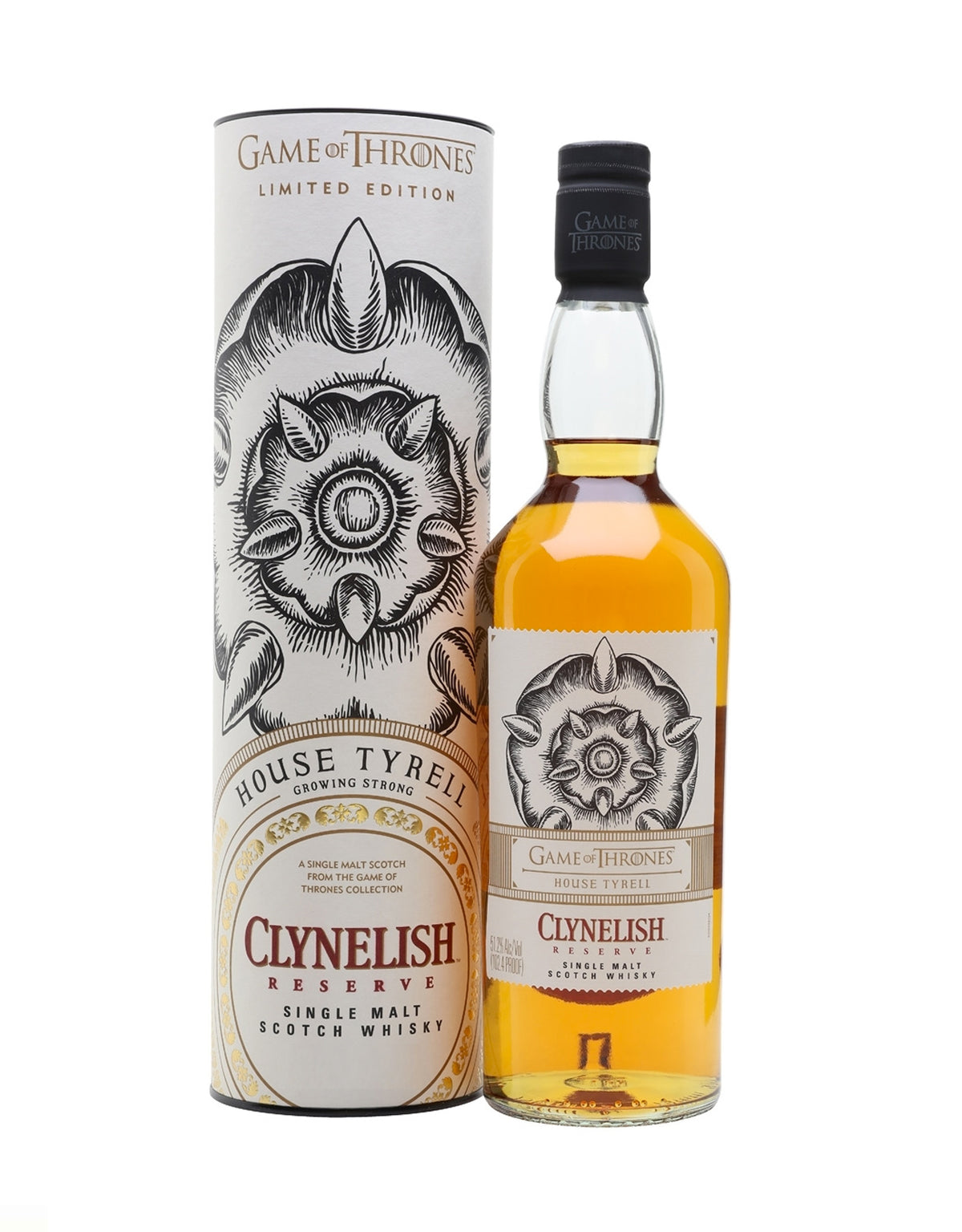 Clynelish Game of Thrones House Tyrell - ZYN THE WINE MARKET LTD.