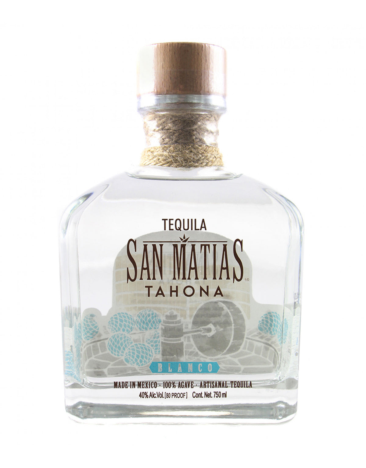 San Matias Tahona Blanco Tequila - ZYN THE WINE MARKET LTD.