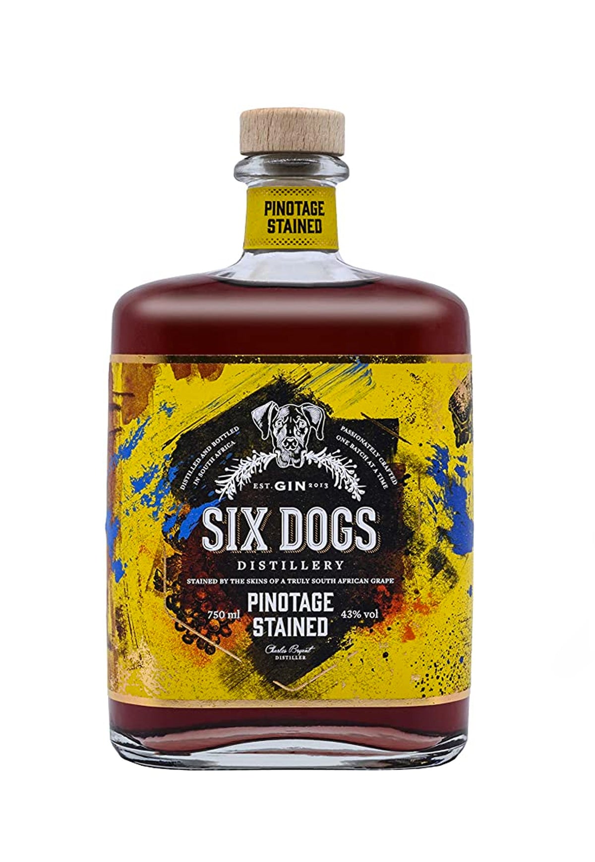 Six Dogs Pinotage Stained Gin - ZYN THE WINE MARKET LTD.