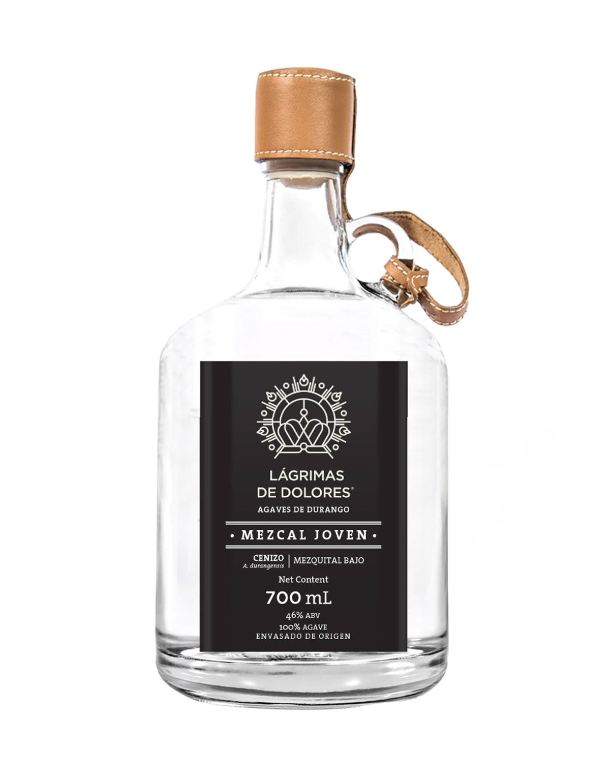 Lagrimas de Dolores Mezcal Joven Maguey Cenizo - ZYN THE WINE MARKET LTD.