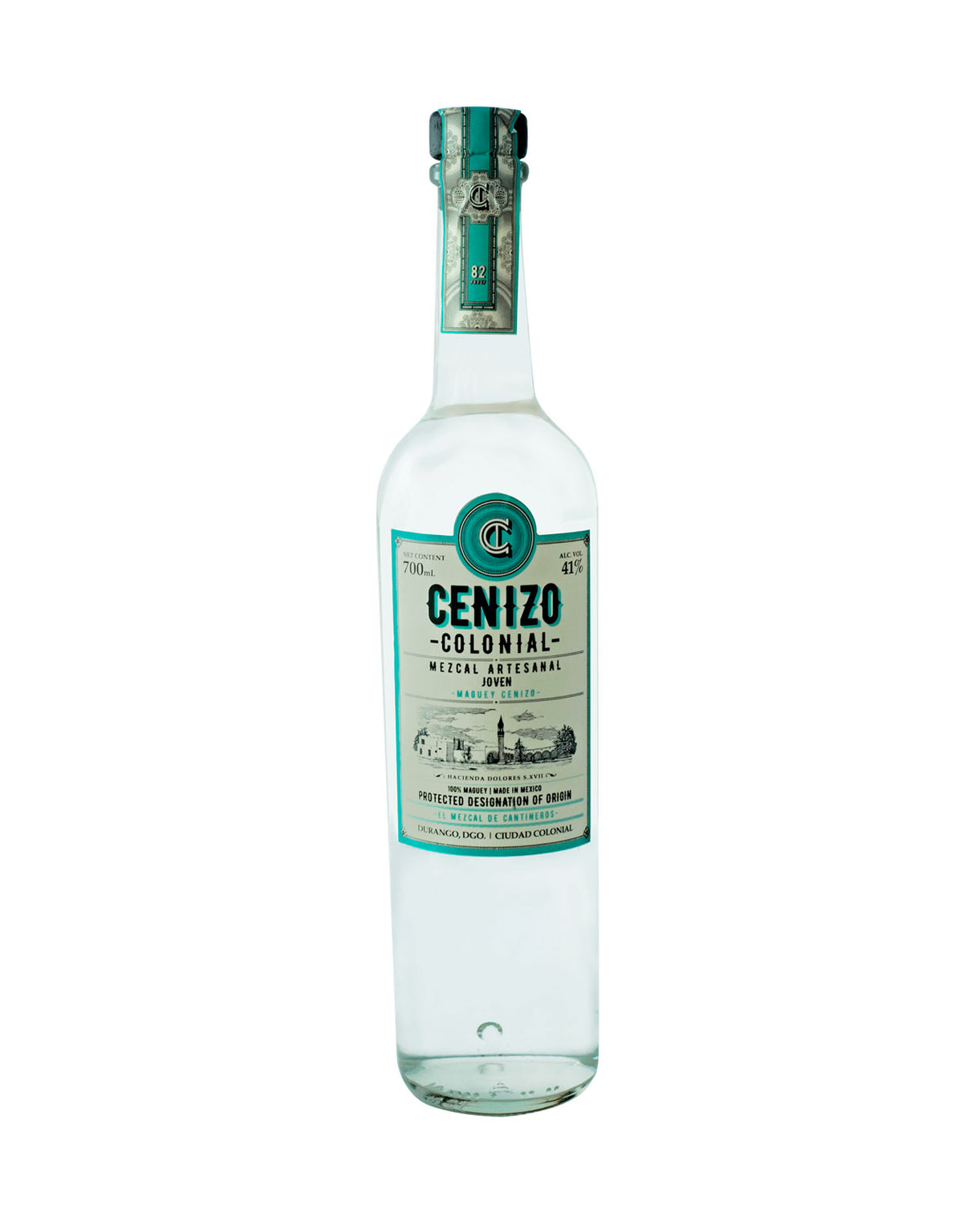 Cenizo Colonial Hacienda Dolores Mezcal - ZYN THE WINE MARKET LTD.