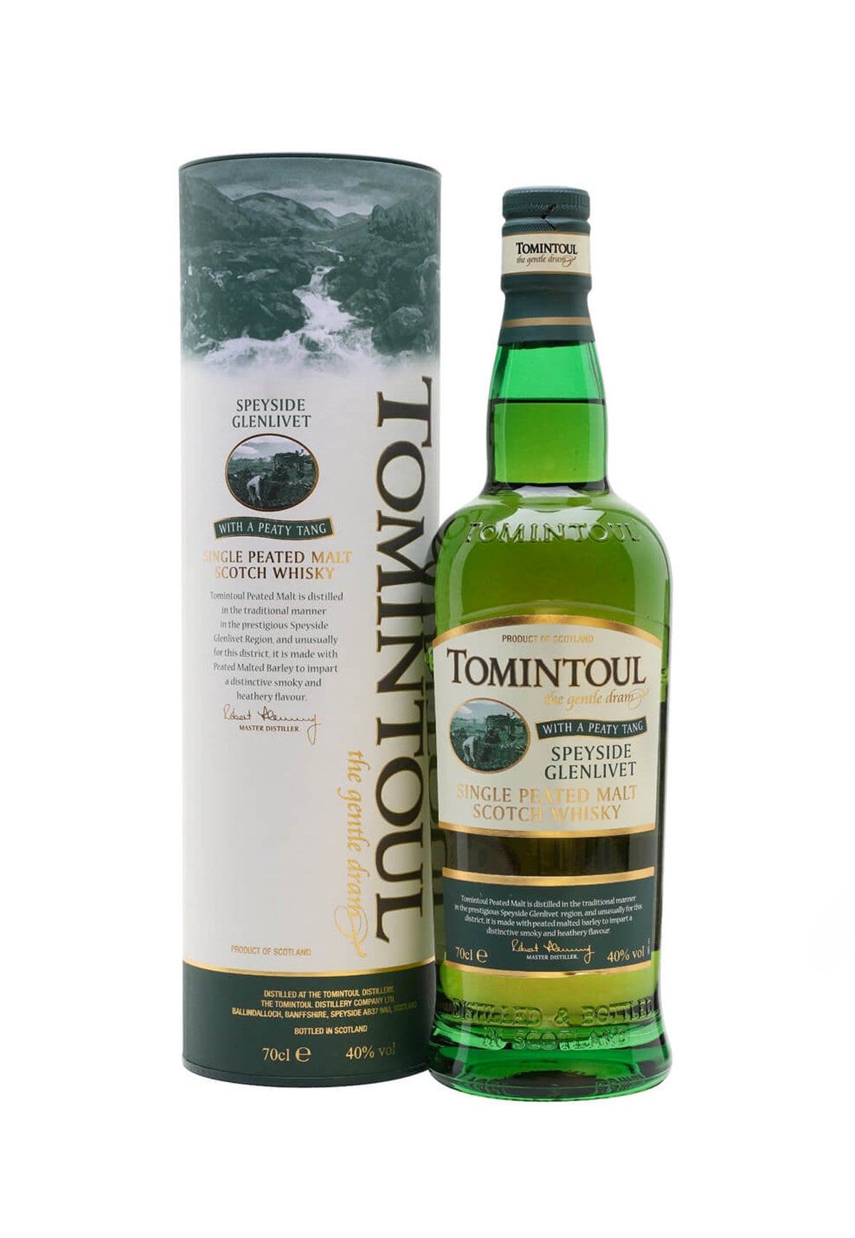 Tomintoul Peaty Tang Single Malt - ZYN THE WINE MARKET LTD.
