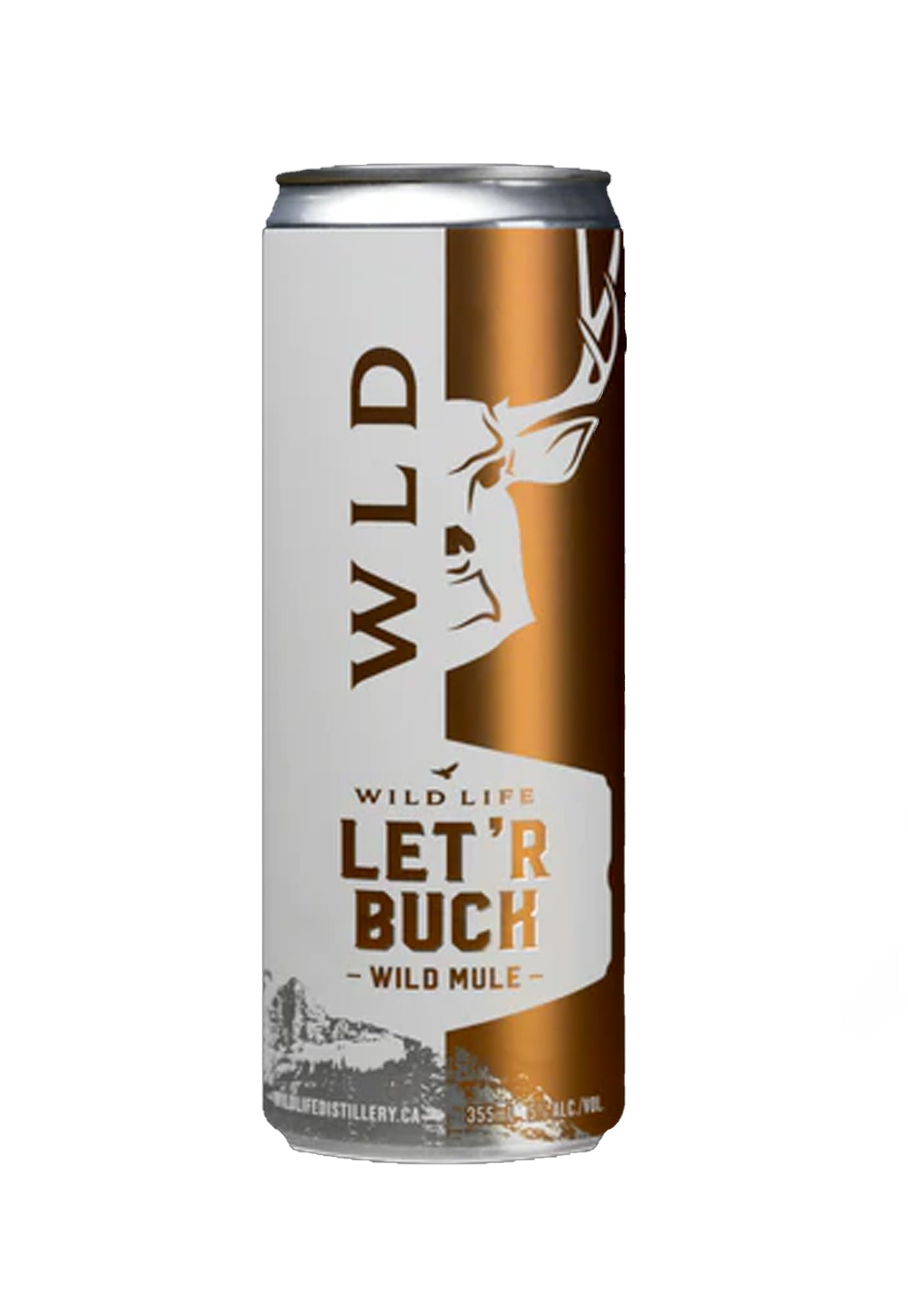 Wild Life Distillery Wild Mule Let'r Buck 355 ml - 4 Cans