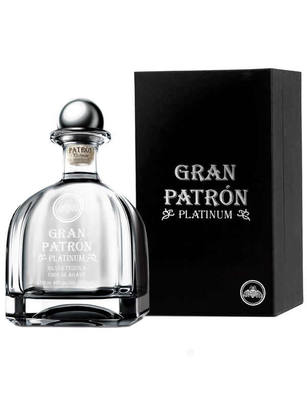 GRAN PATRÓN PLATINUM テキーラ 750ml 6箱　空き瓶2点 GRAN PATRÓN PLATINUM テキーラ 750ml 6箱 空き瓶2点
