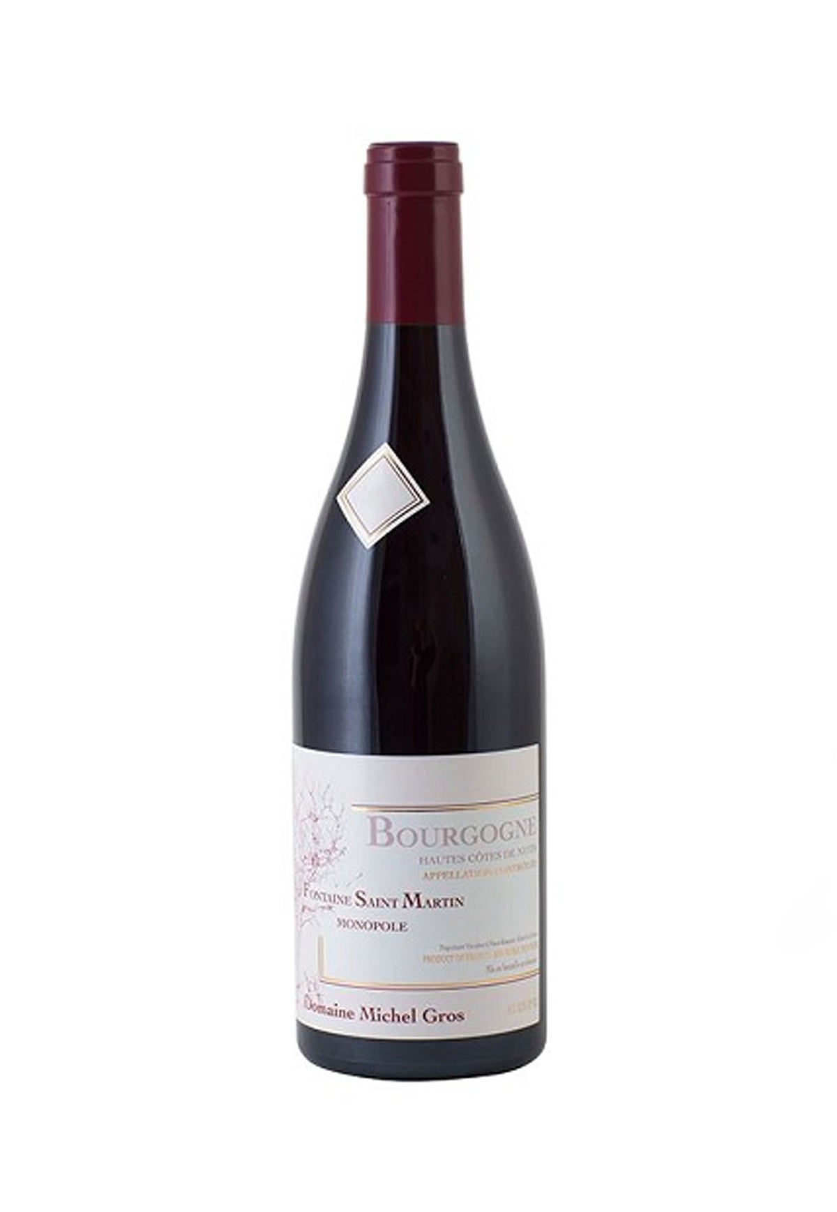 Domaine Michel Gros Fontaine Saint Martin Bourgogne 2017 - ZYN THE WINE MARKET LTD.