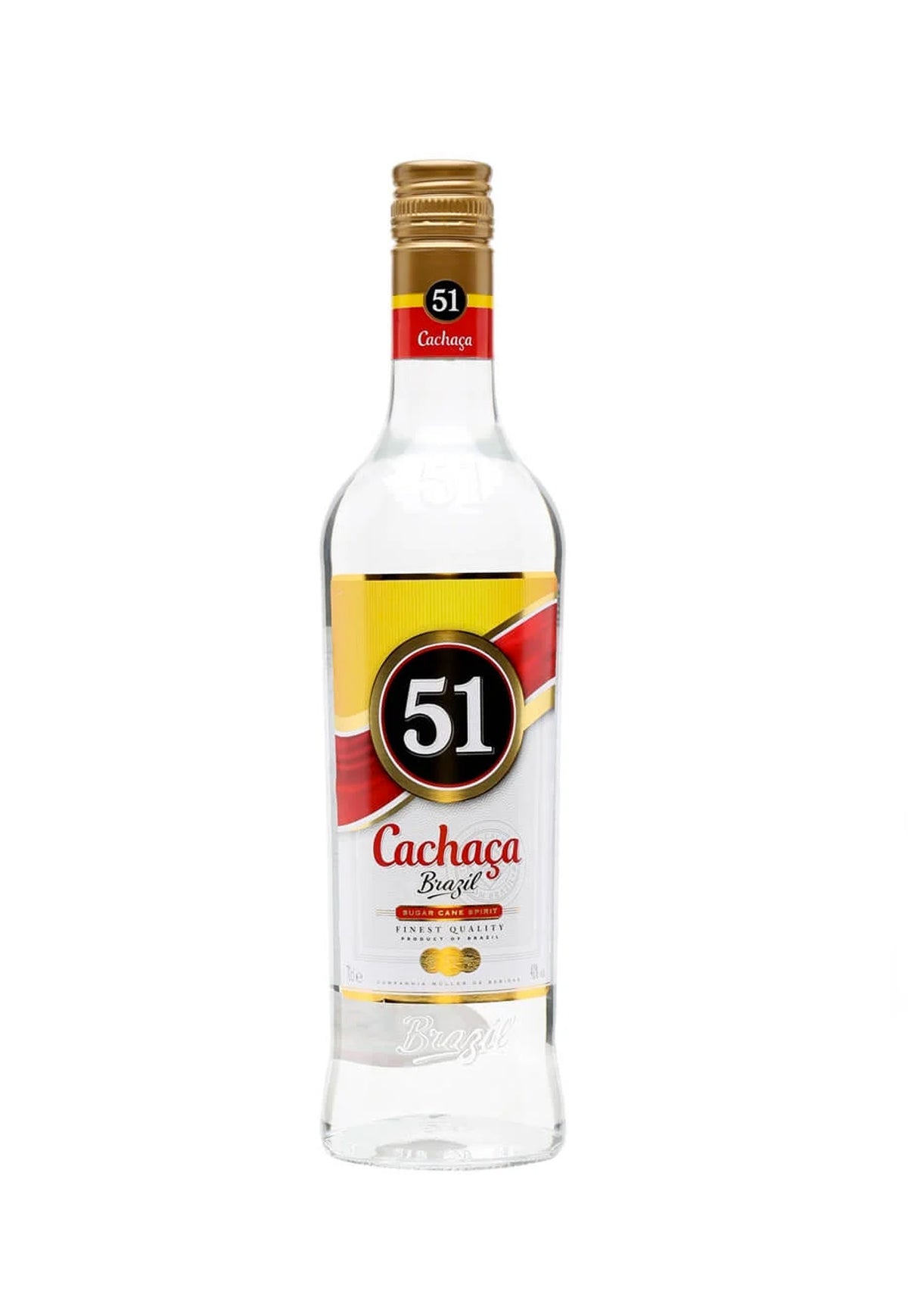 Cachaca 51 - 1 Litre Bottle - ZYN THE WINE MARKET LTD.