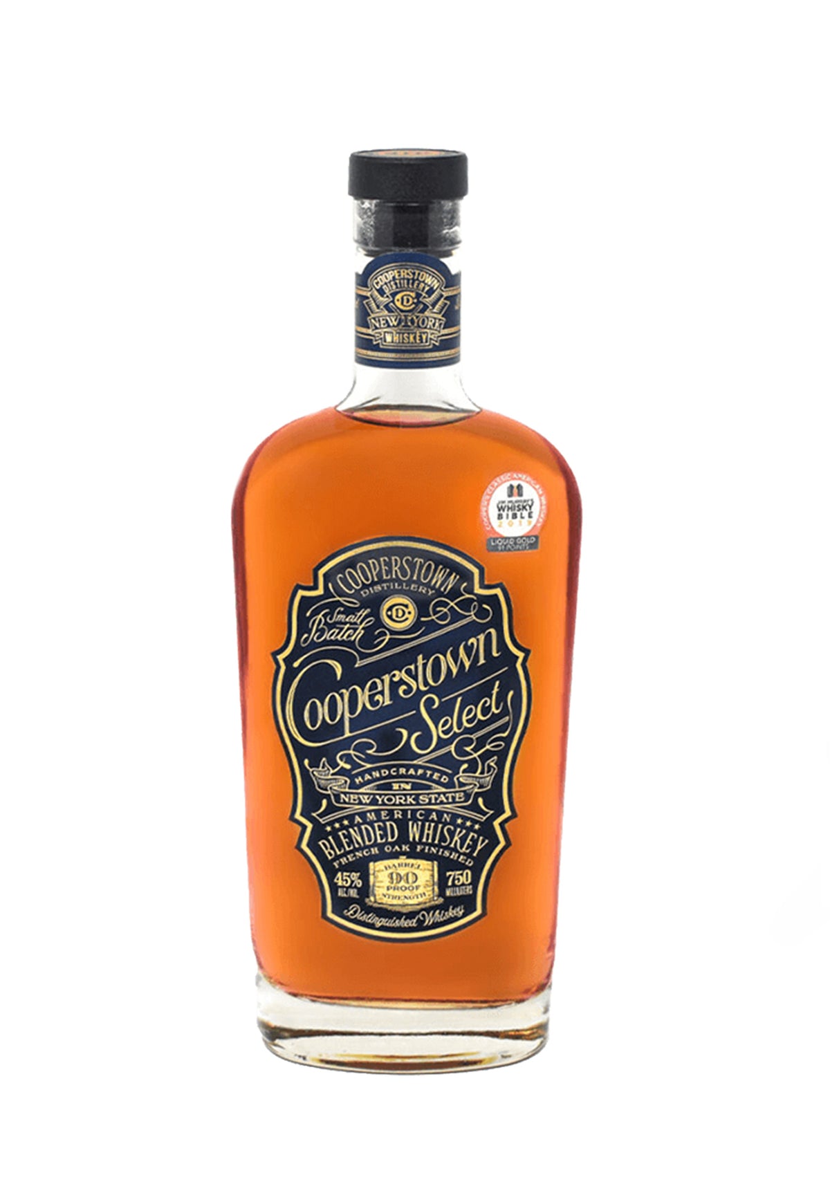 Cooperstown Select Blended Whiskey - ZYN THE WINE MARKET LTD.