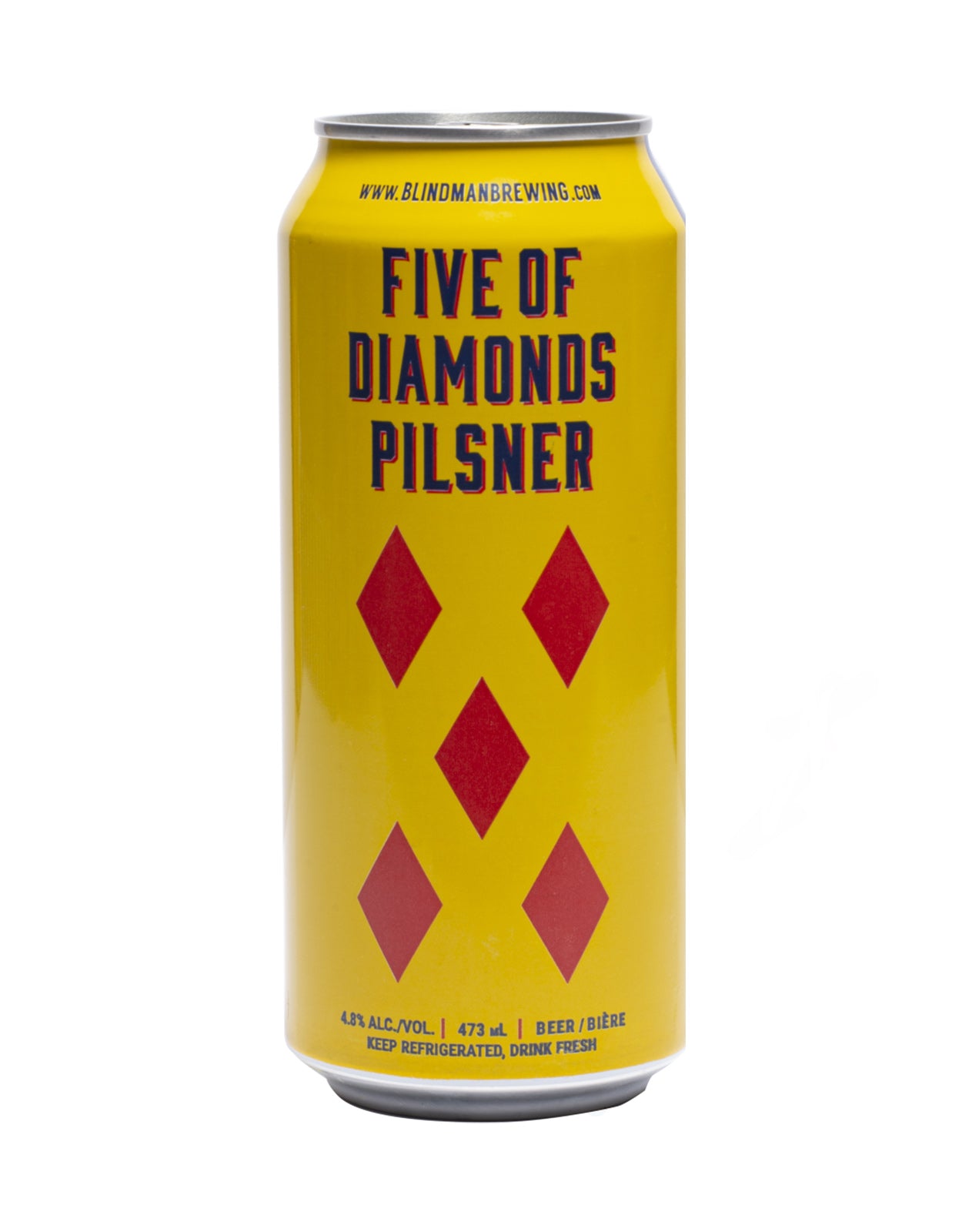 Blindman Five of Diamonds Pilsner 473 ml - 4 Cans