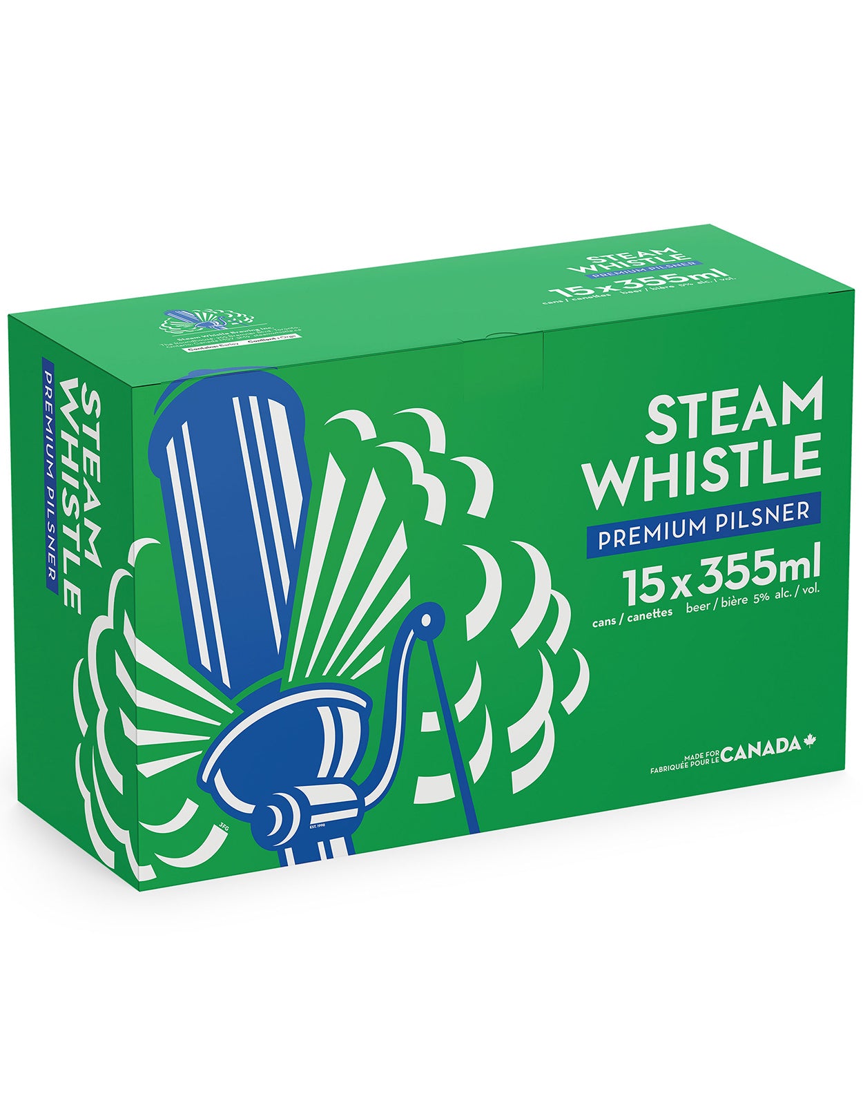 Steam Whistle Pilsner 355 ml - 15 Cans